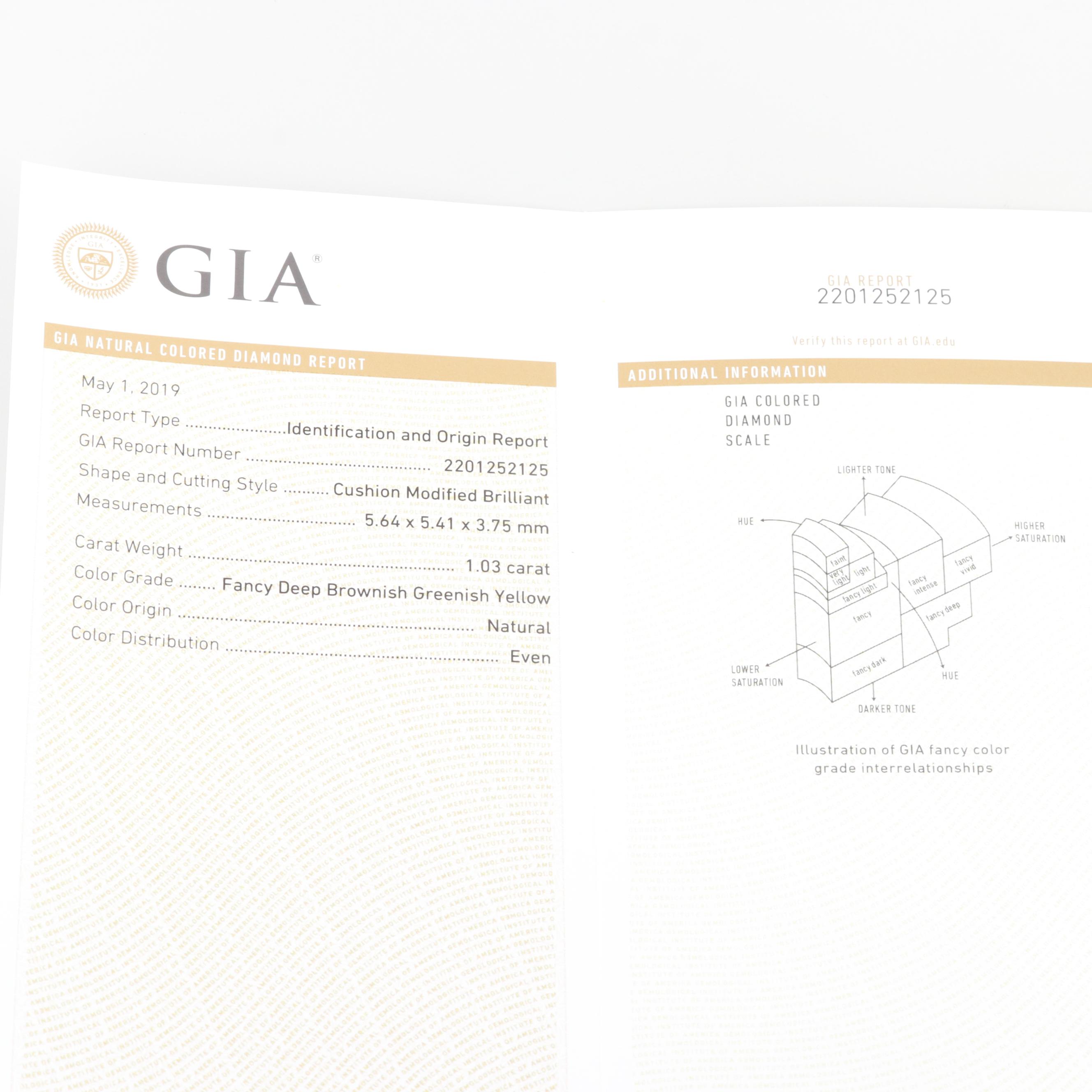 Verragio "Insignia" 14K White Gold 1.55 CTW Diamond Bridal Ring with GIA Report