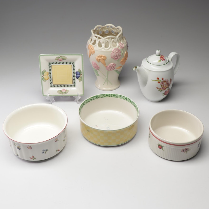 Lenox, Royal Worcester and Other Porcelain Tableware and Decor