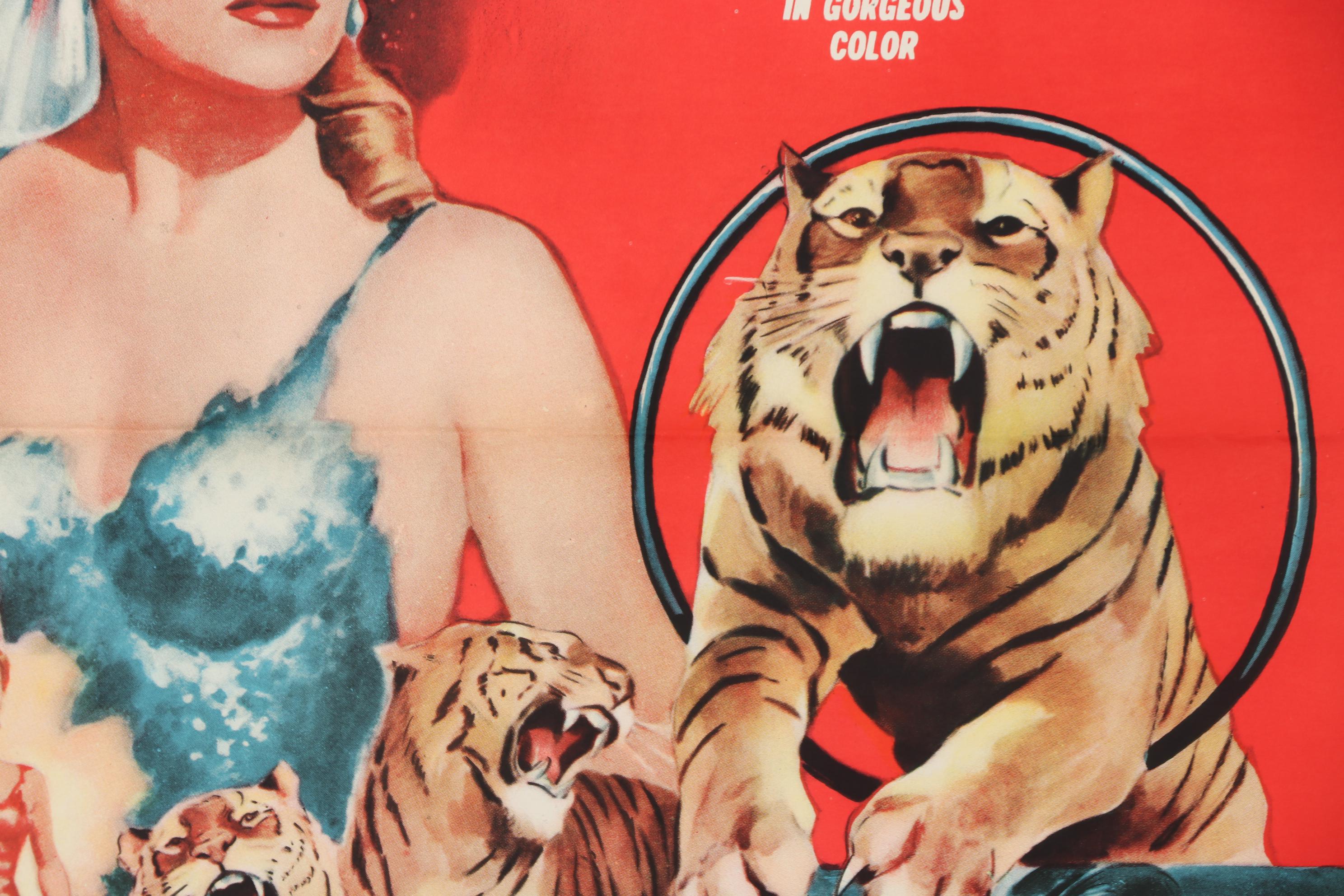 1950s Movie Posters including "Circus Girl" and "Untamed Heiress"