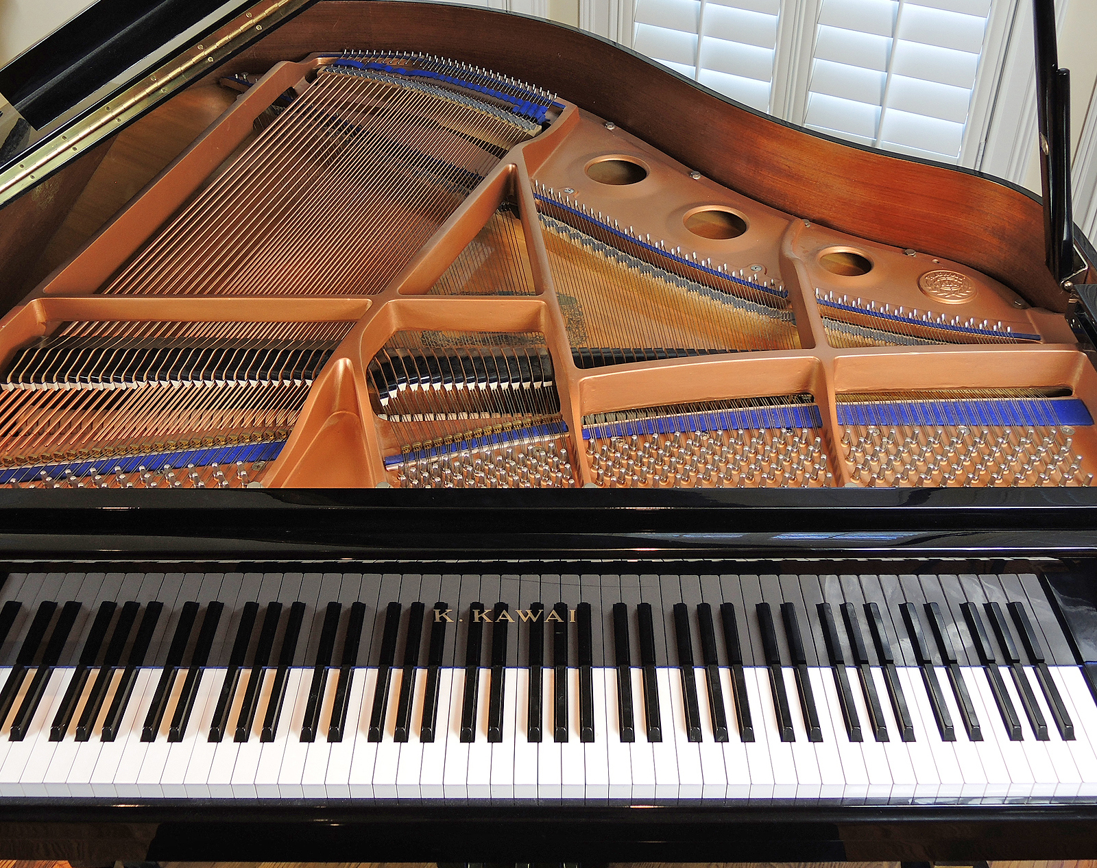 K. Kawai 5'1" GE-1 Baby Grand Piano with Bench