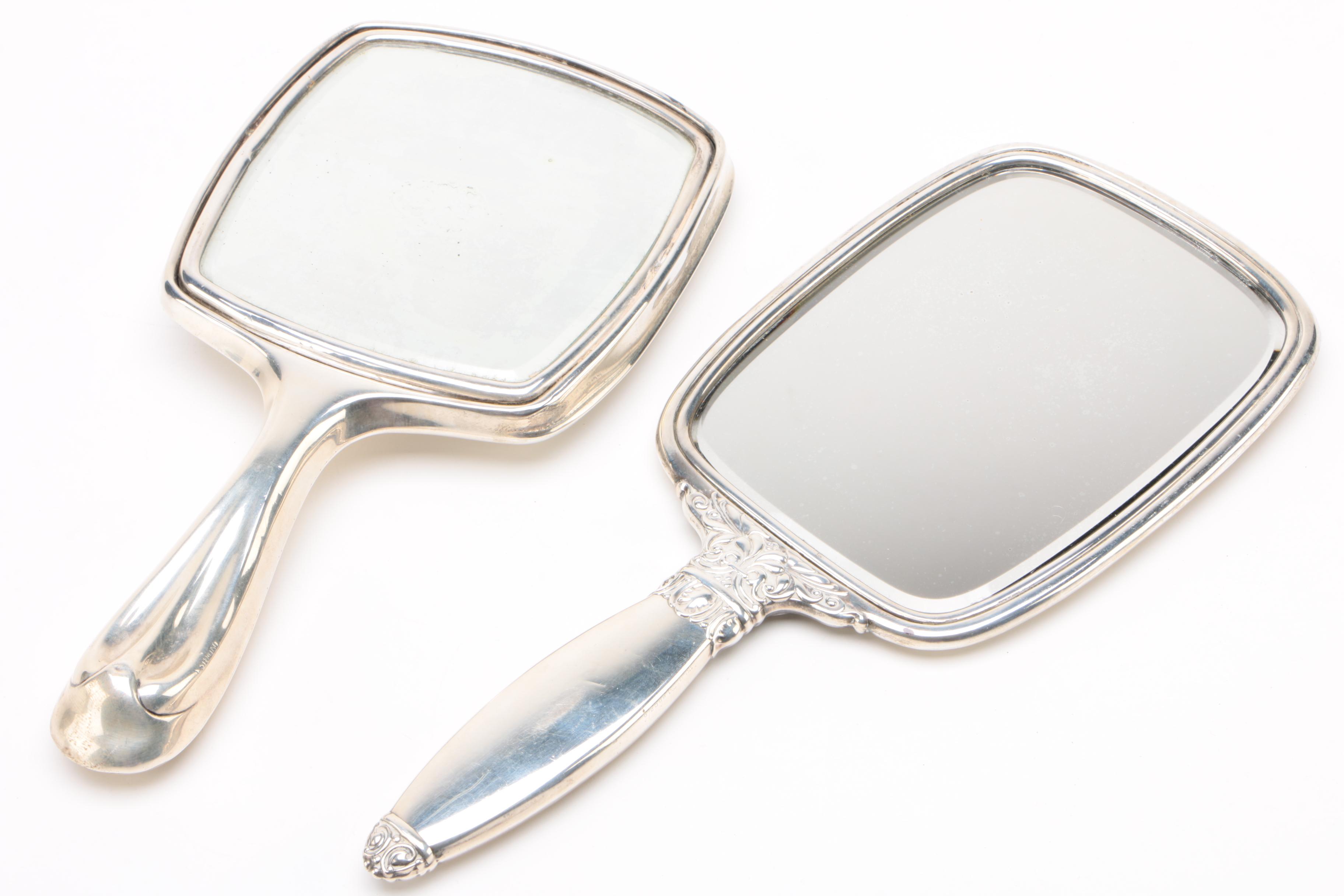 R. Wallace & Sons and Other American Sterling Silver Hand Mirrors