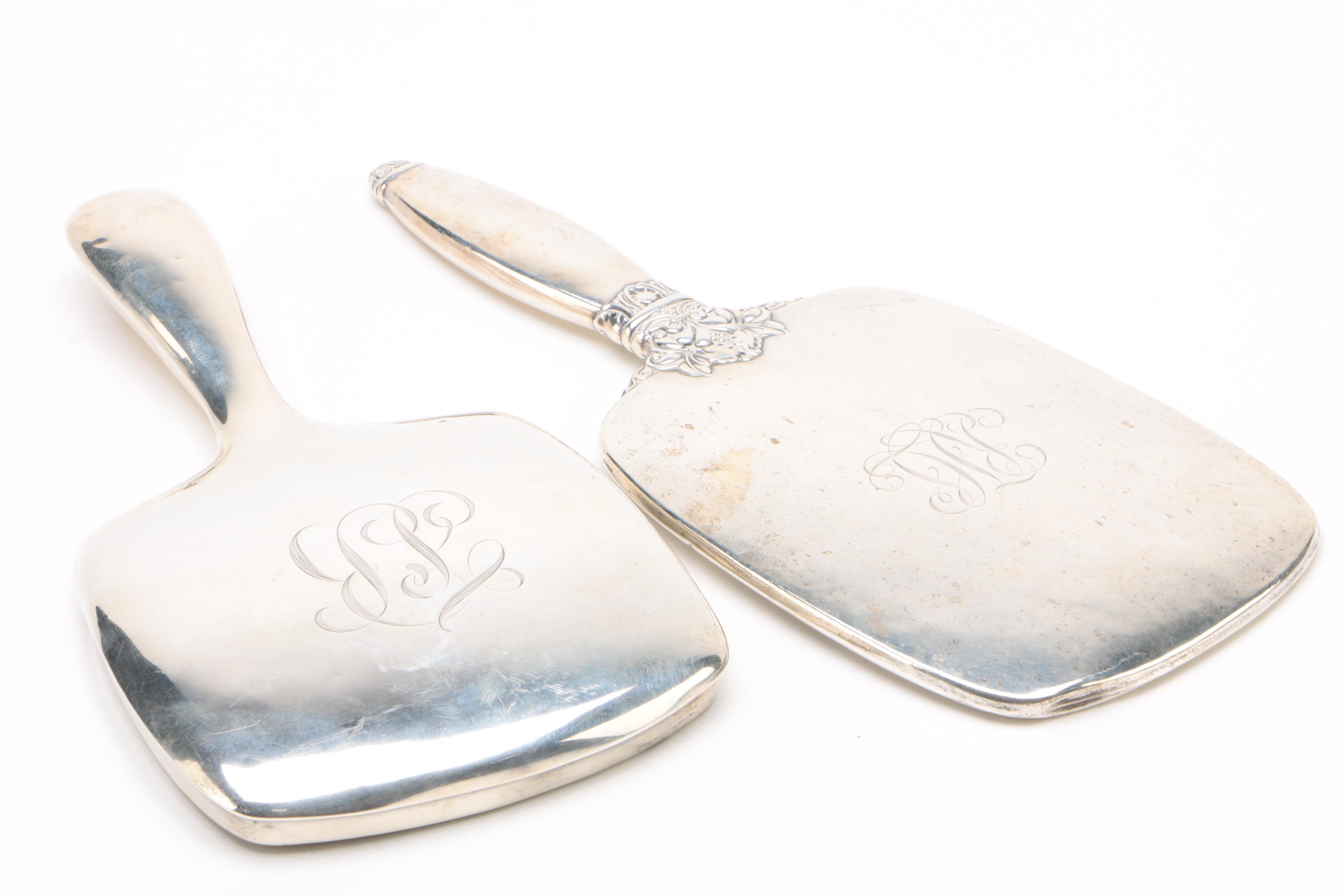 R. Wallace & Sons and Other American Sterling Silver Hand Mirrors