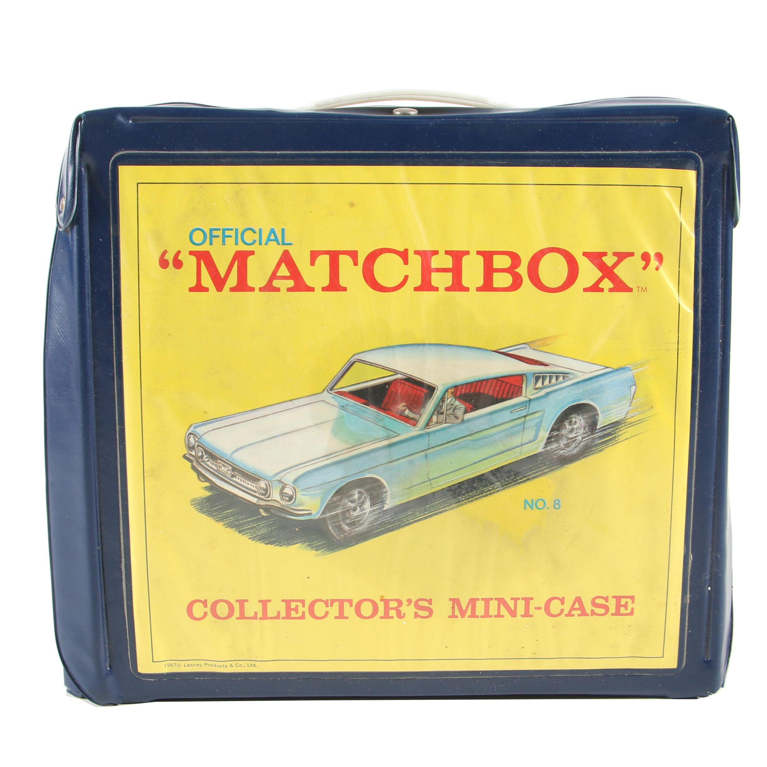 Die-Cast "Matchbox" Cars and Collector's Case