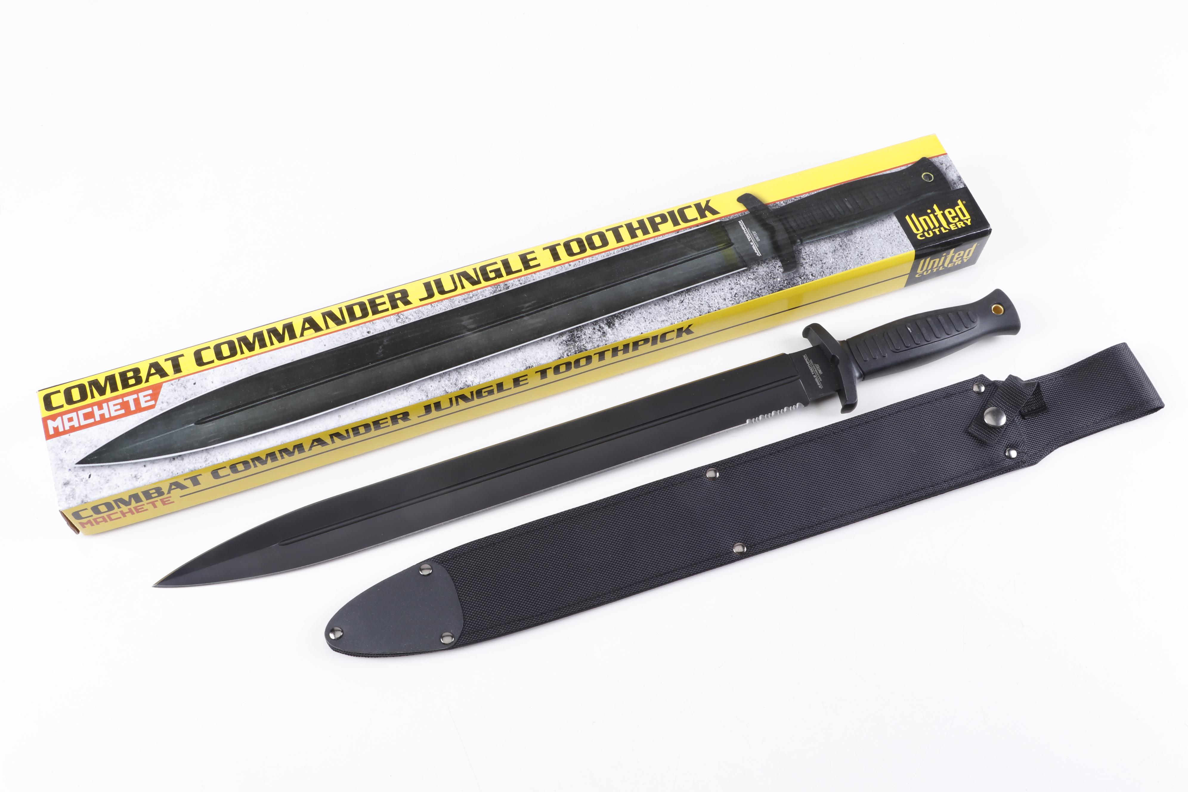 United Cutlery Stainless Steel Combat Machetes and Sword