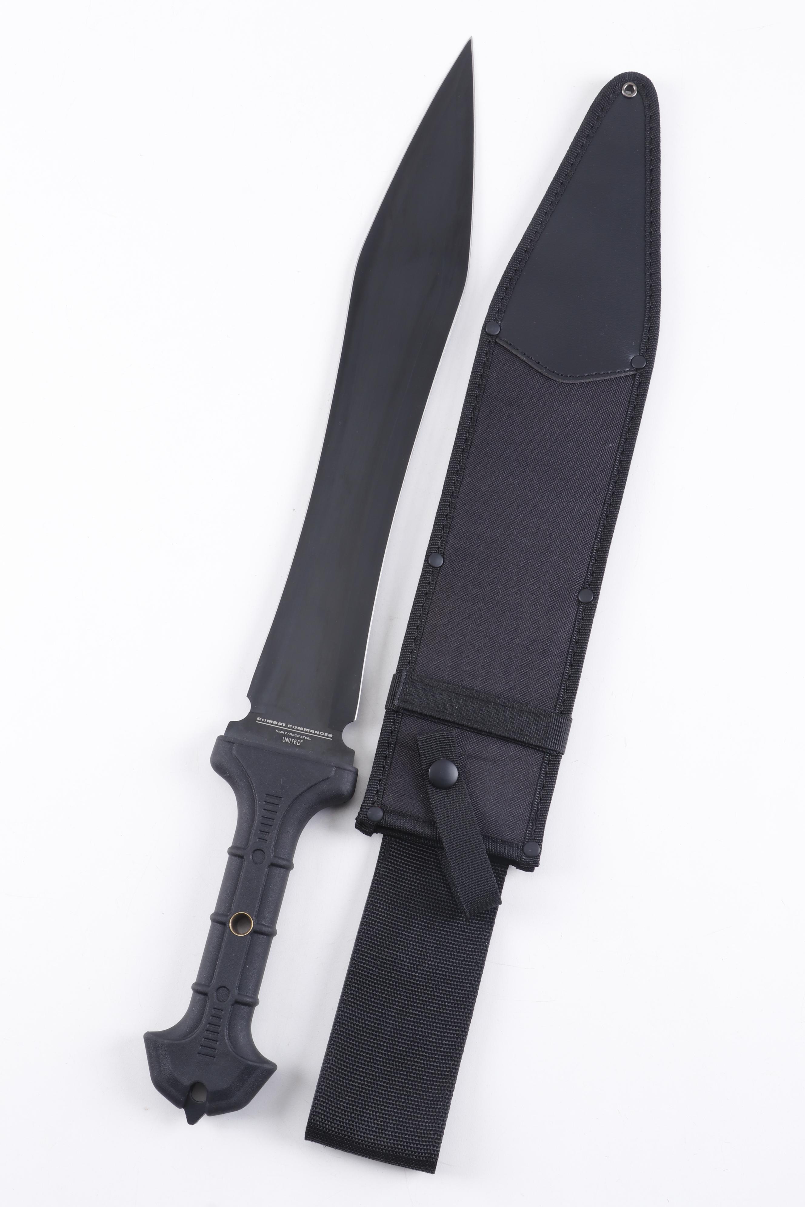 United Cutlery Stainless Steel Combat Machetes and Sword
