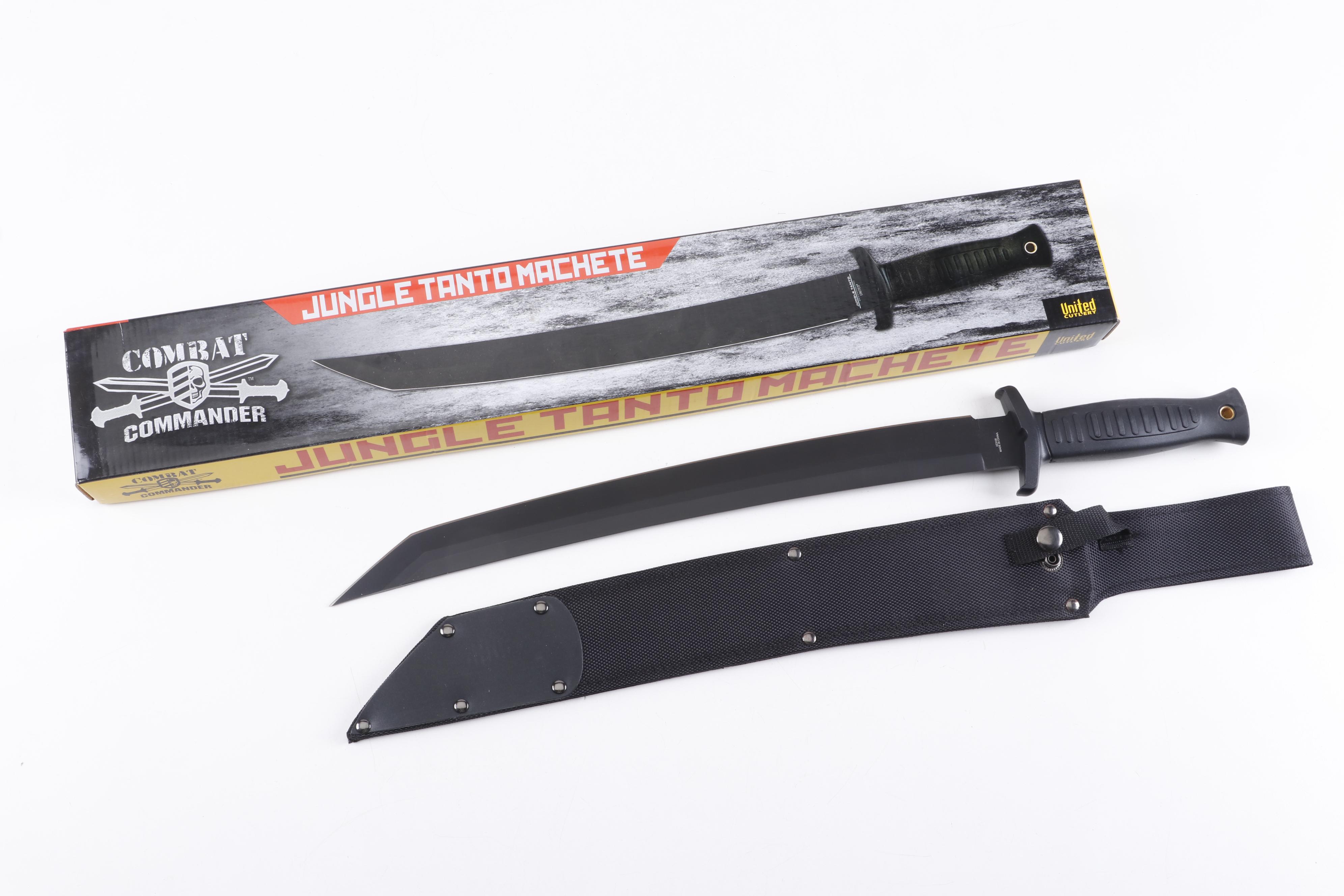 United Cutlery Stainless Steel Combat Machetes and Sword