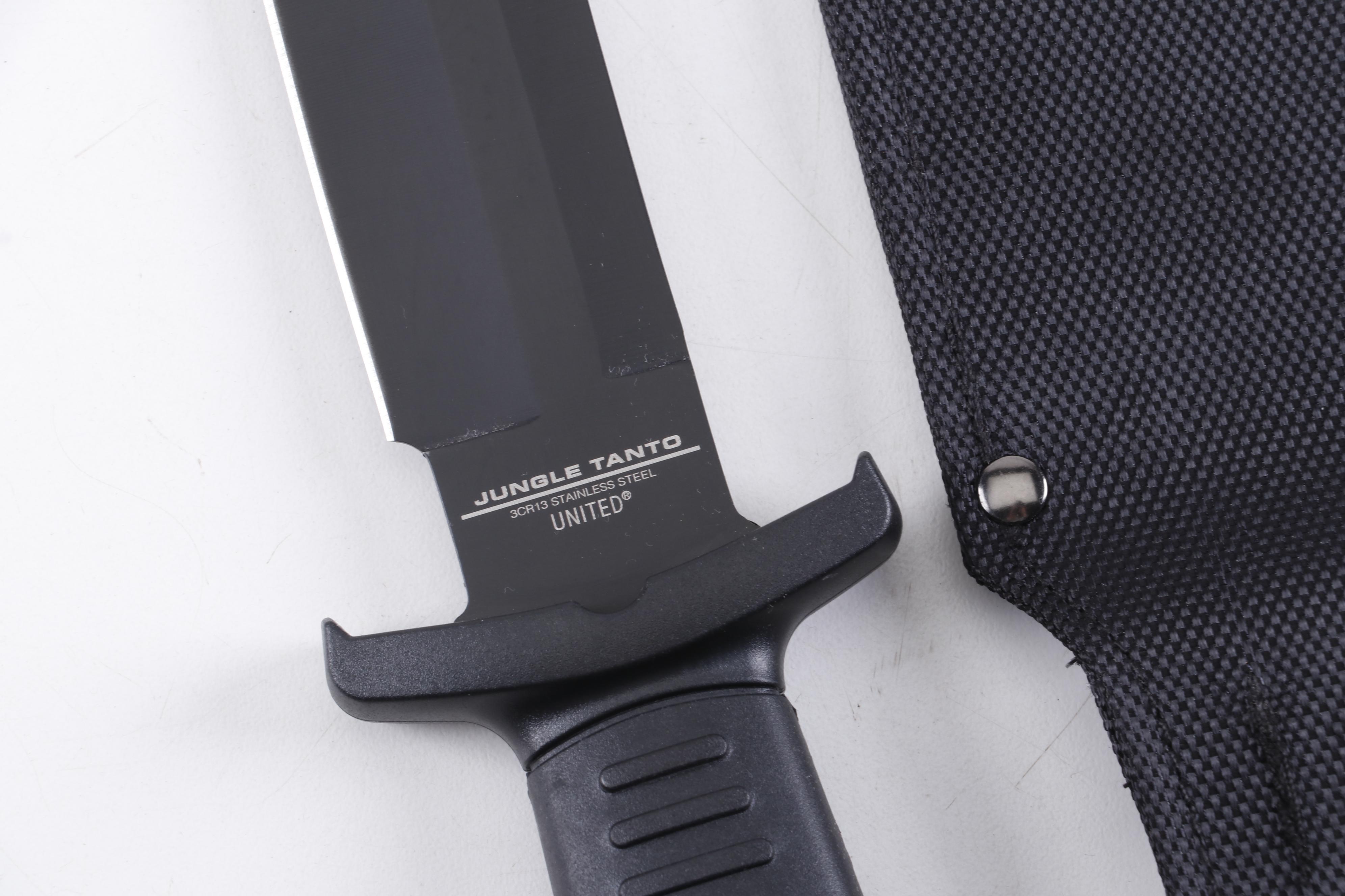 United Cutlery Stainless Steel Combat Machetes and Sword