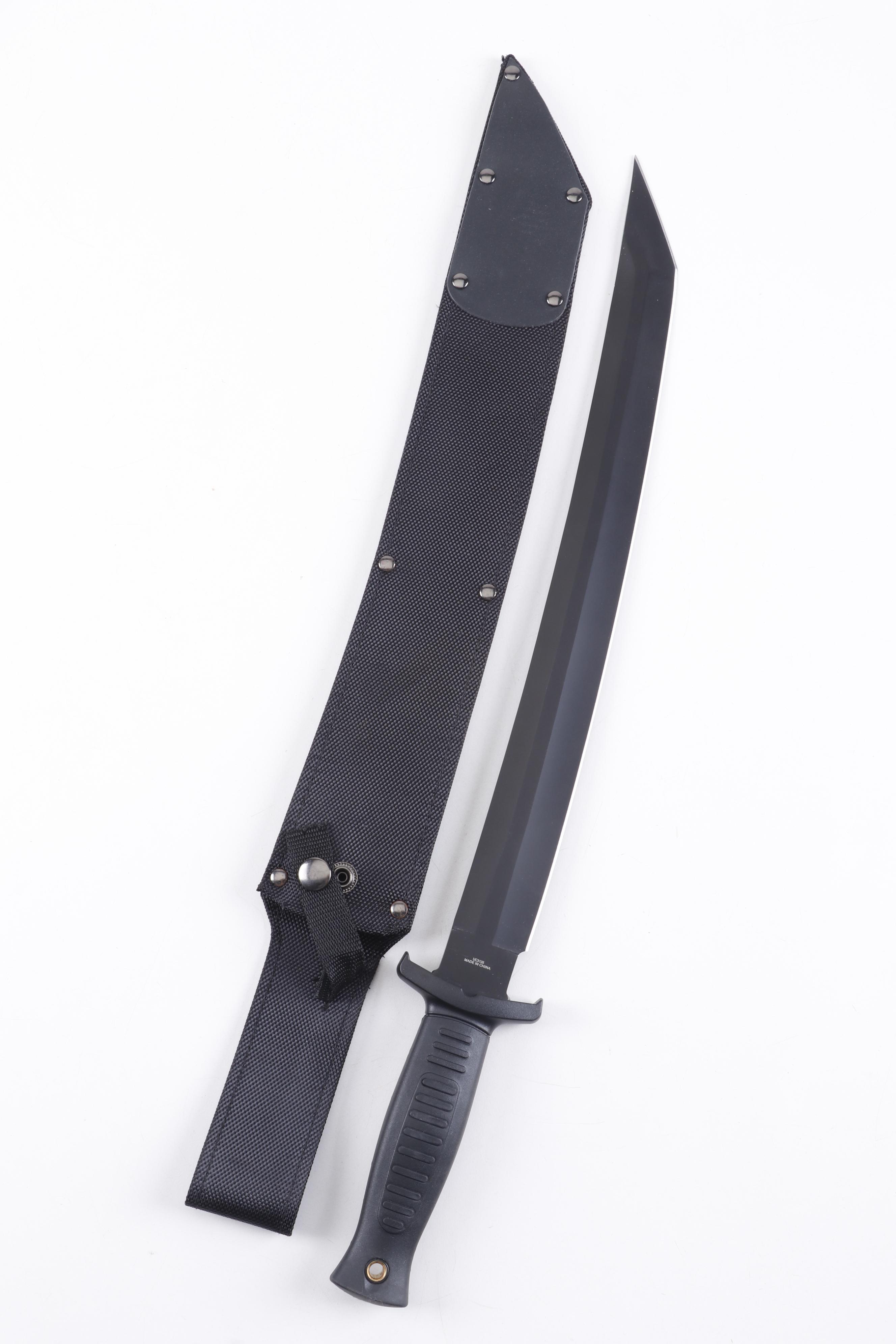 United Cutlery Stainless Steel Combat Machetes and Sword