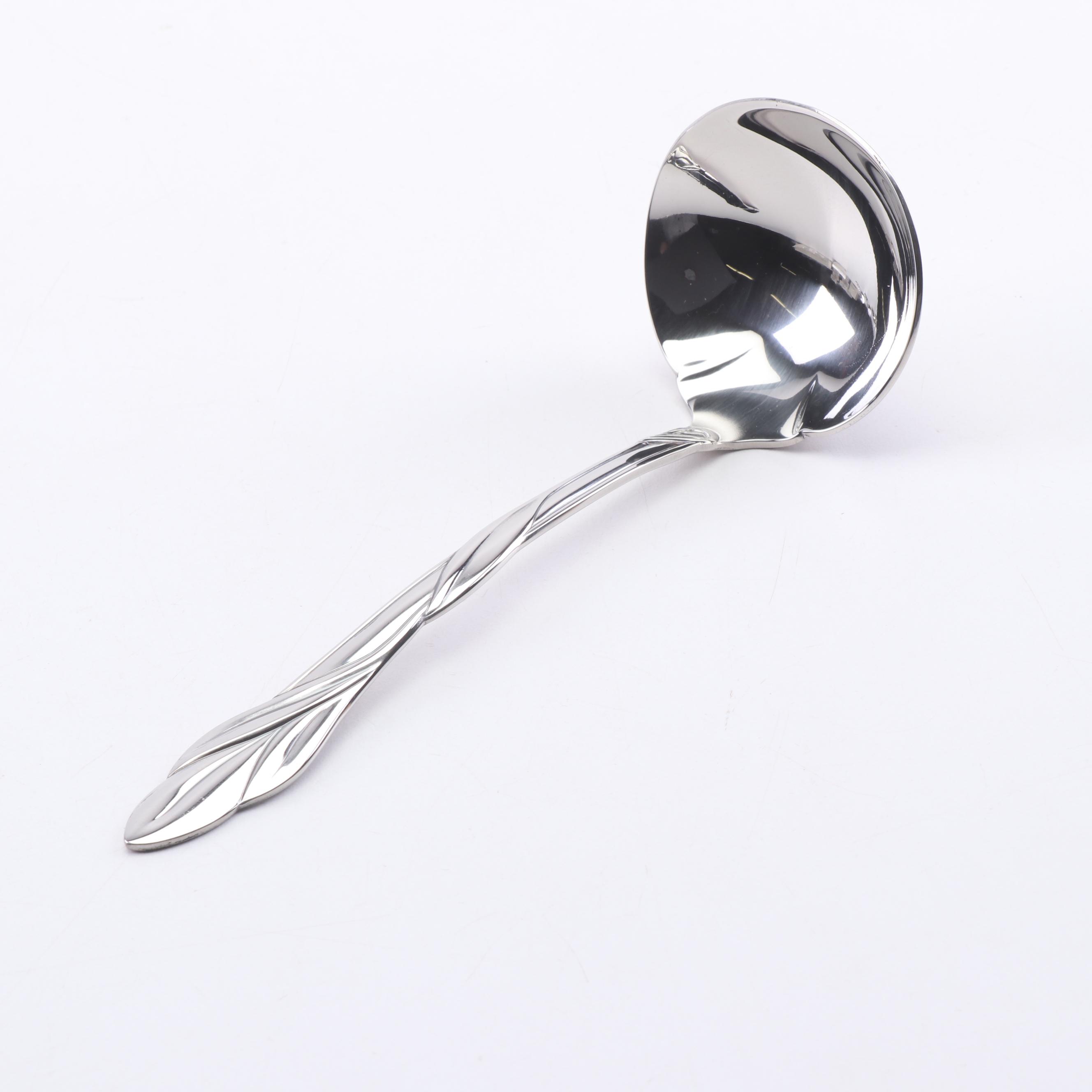 Oneida "Eden" Stainless Steel Flatware and Serving Utensil Sets