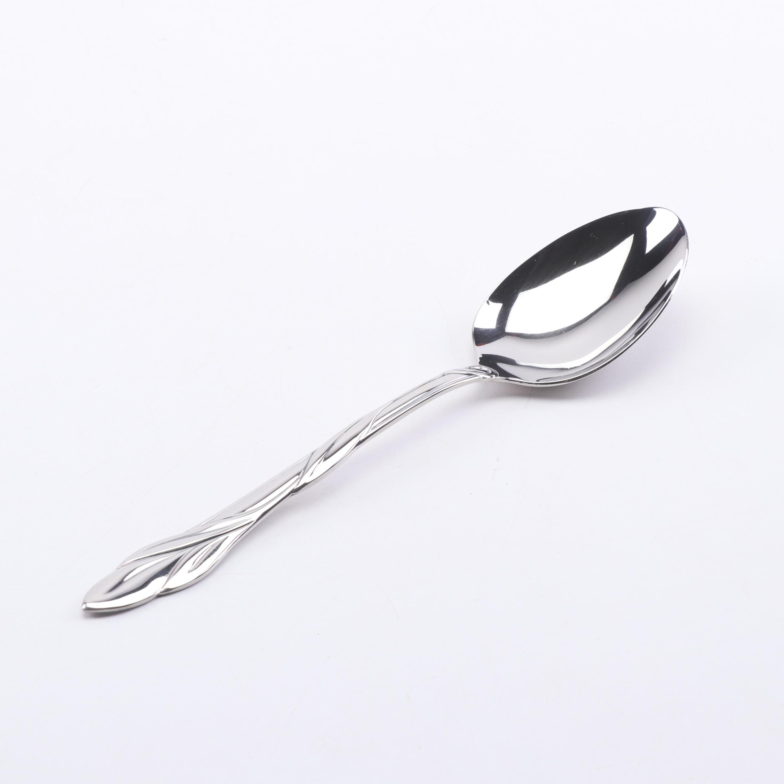 Oneida "Eden" Stainless Steel Flatware and Serving Utensil Sets