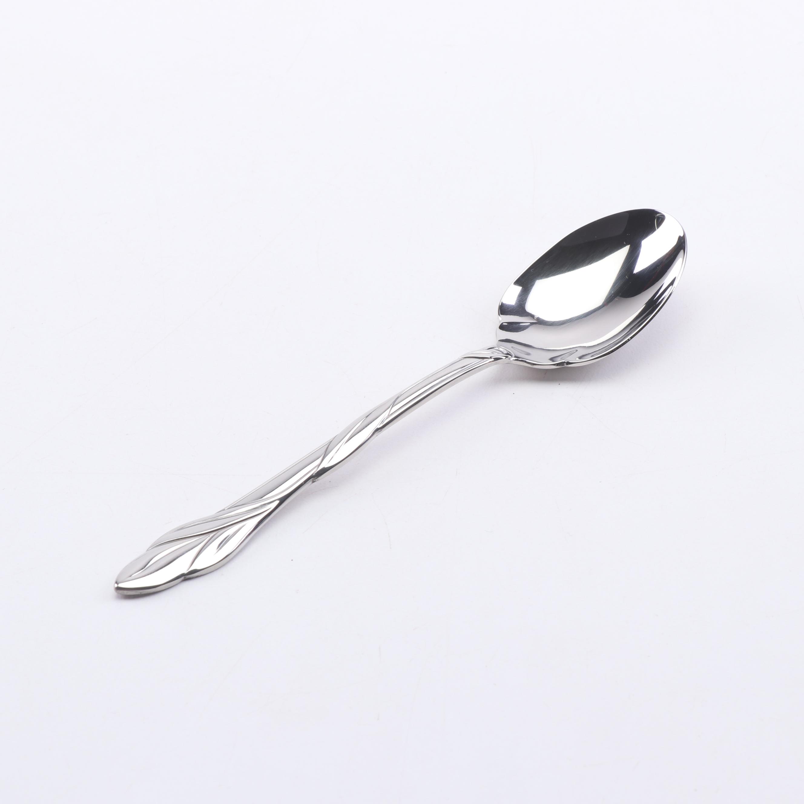 Oneida "Eden" Stainless Steel Flatware and Serving Utensil Sets