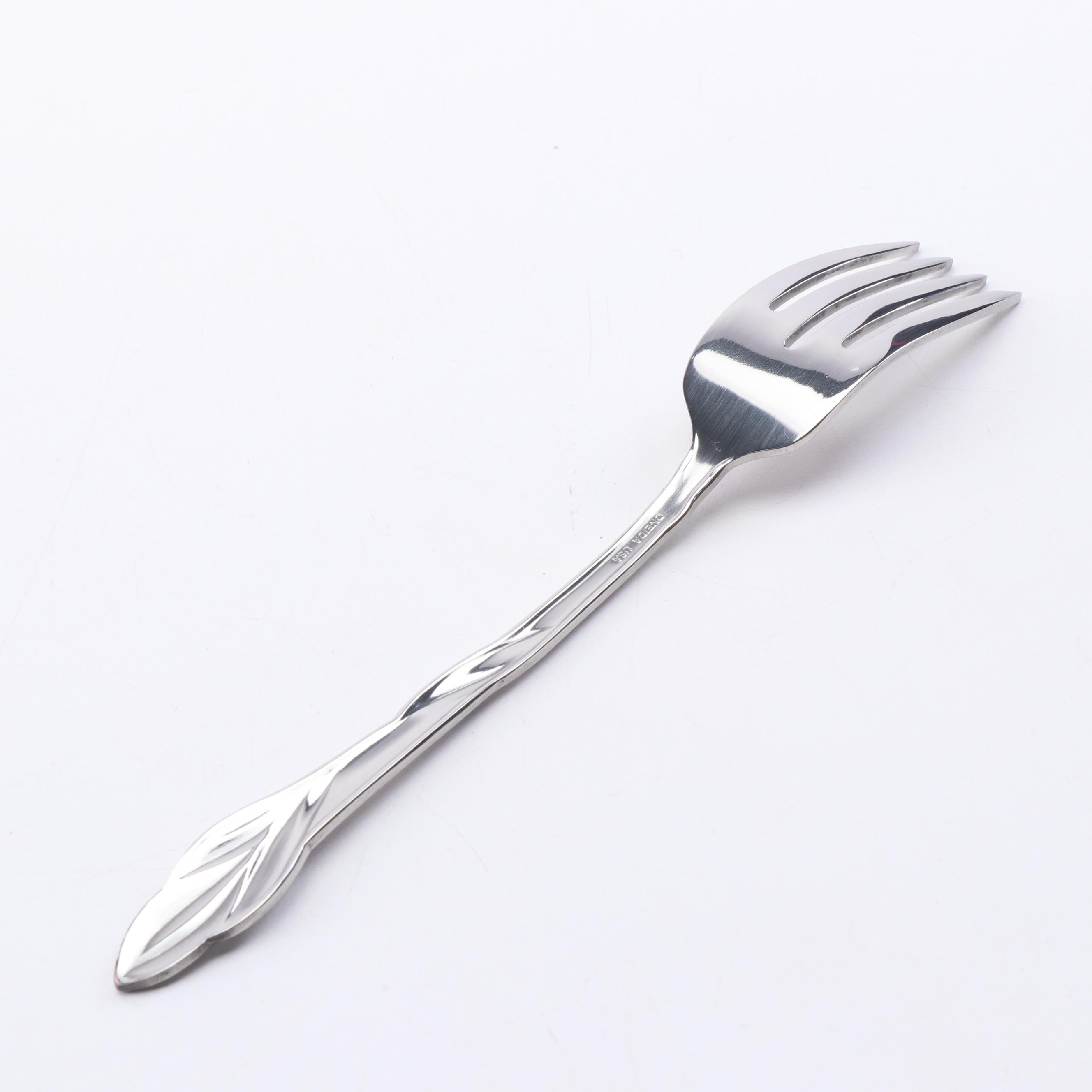 Oneida "Eden" Stainless Steel Flatware and Serving Utensil Sets