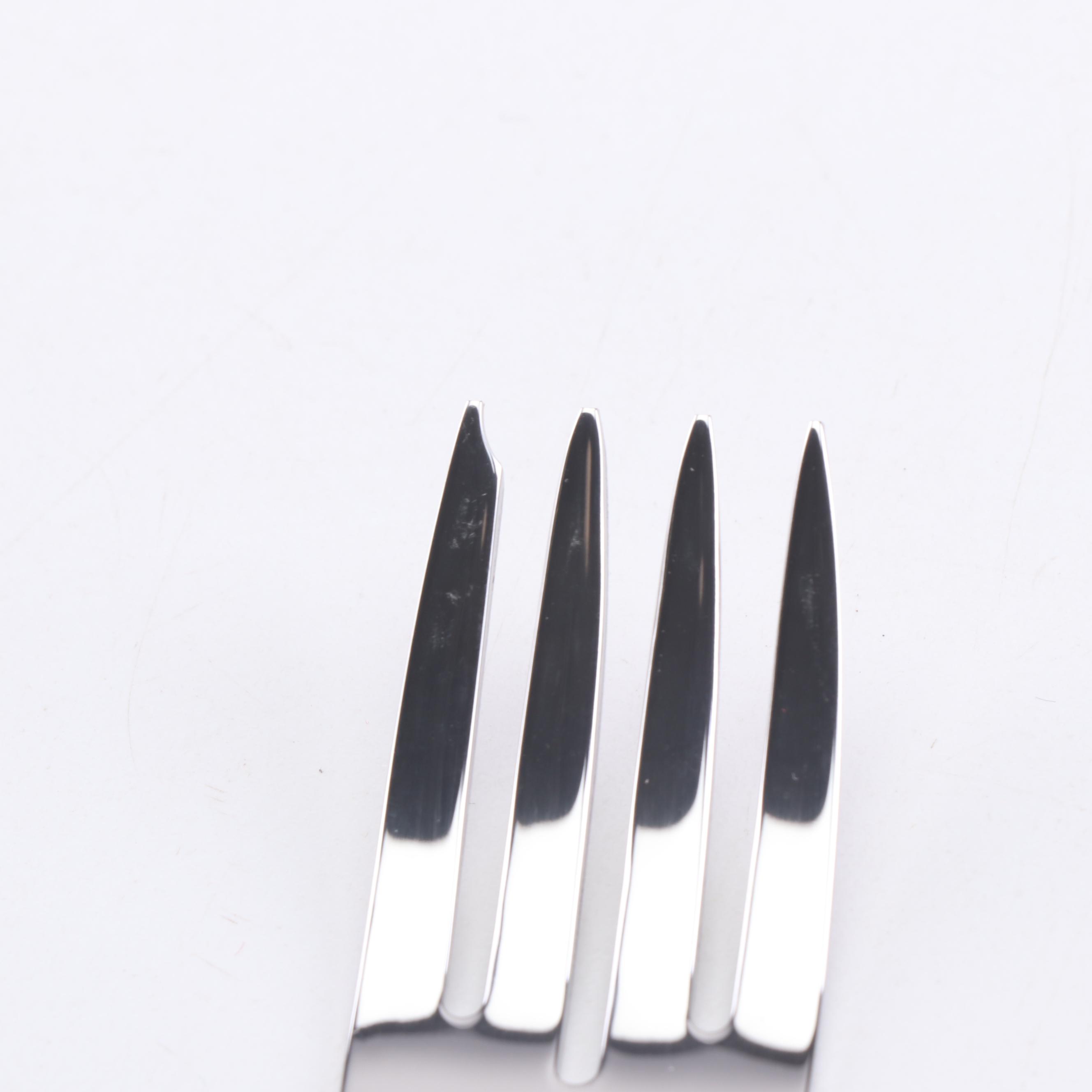 Oneida "Eden" Stainless Steel Flatware and Serving Utensil Sets