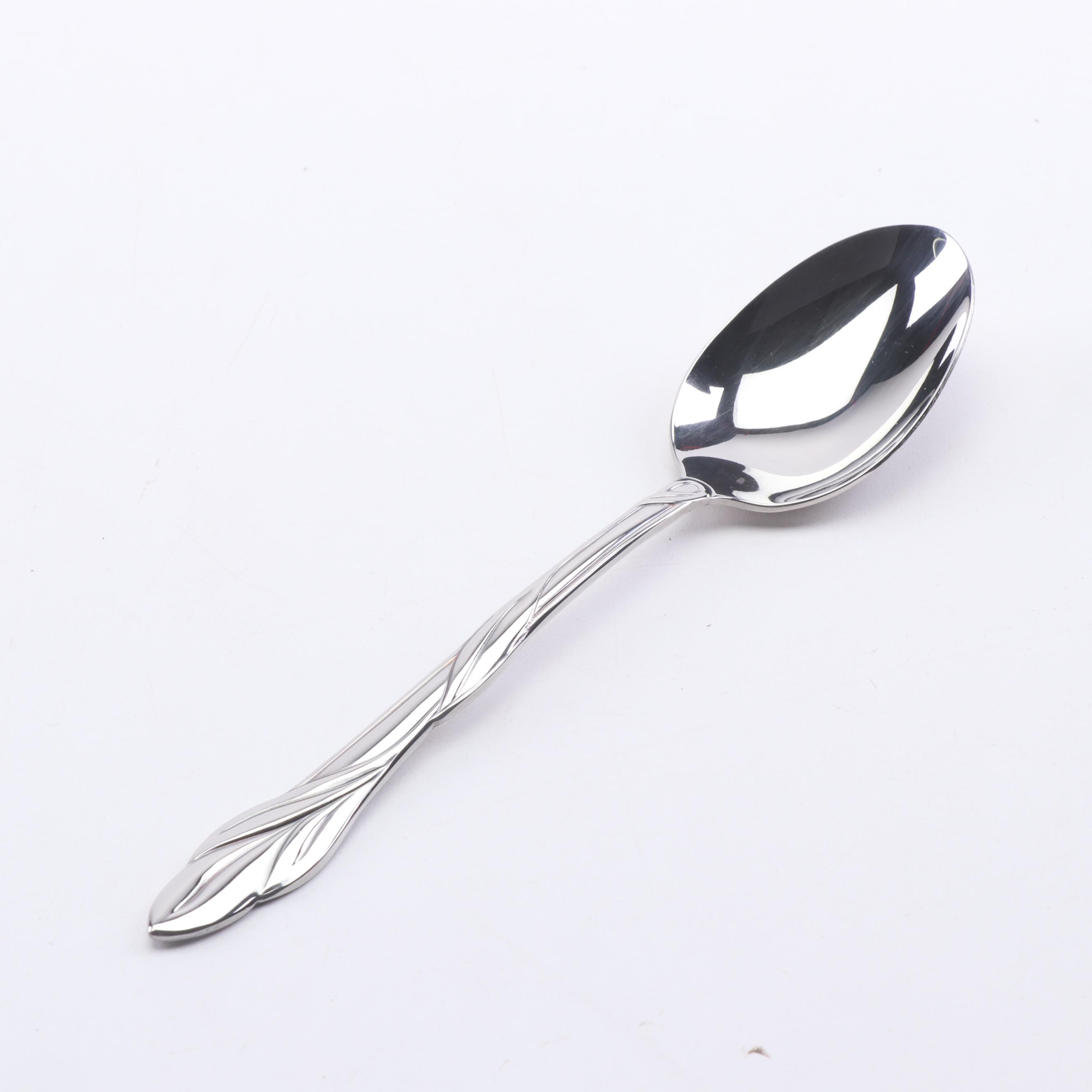 Oneida "Eden" Stainless Steel Flatware and Serving Utensil Sets