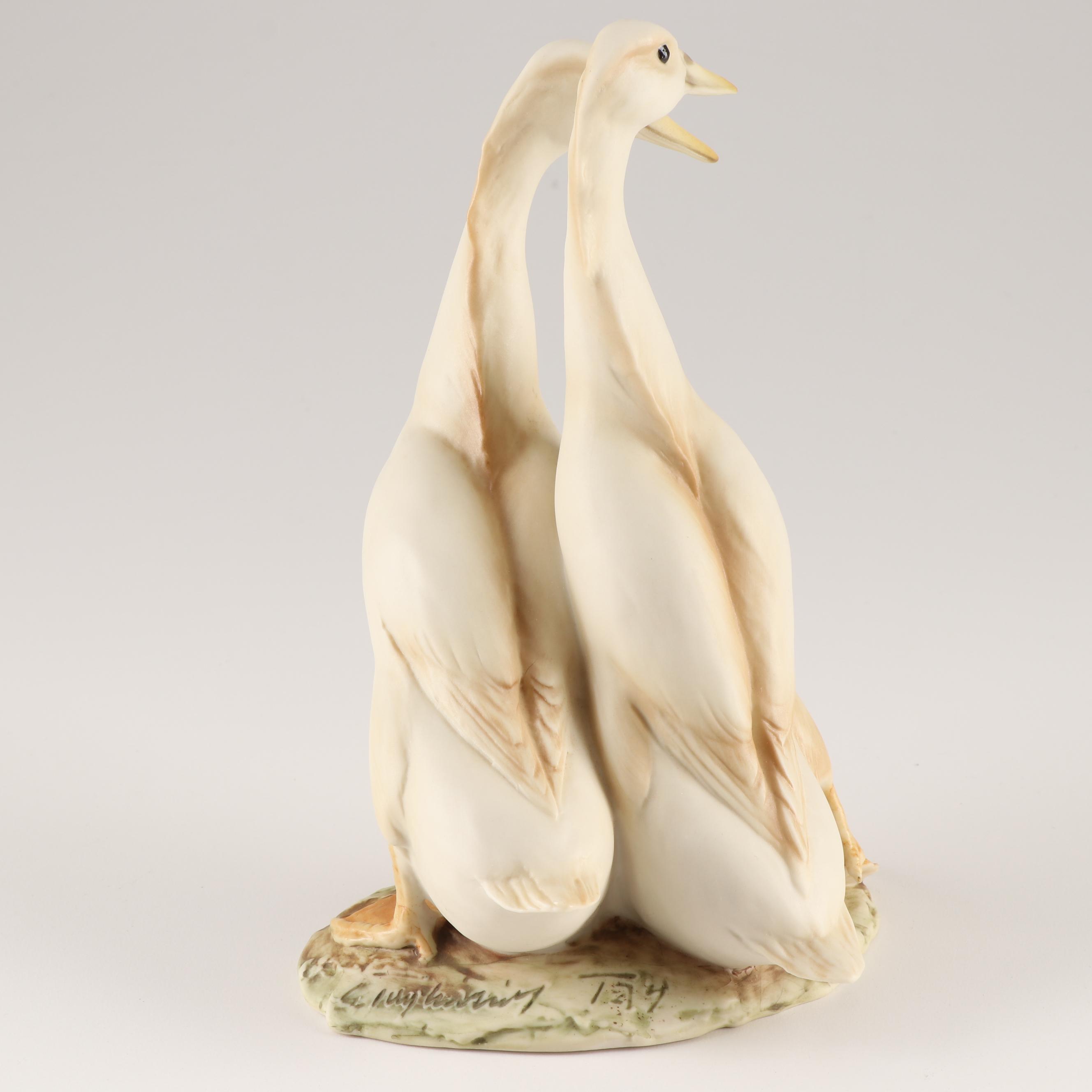 Kaiser W. Germany Porcelain Duck Figurine