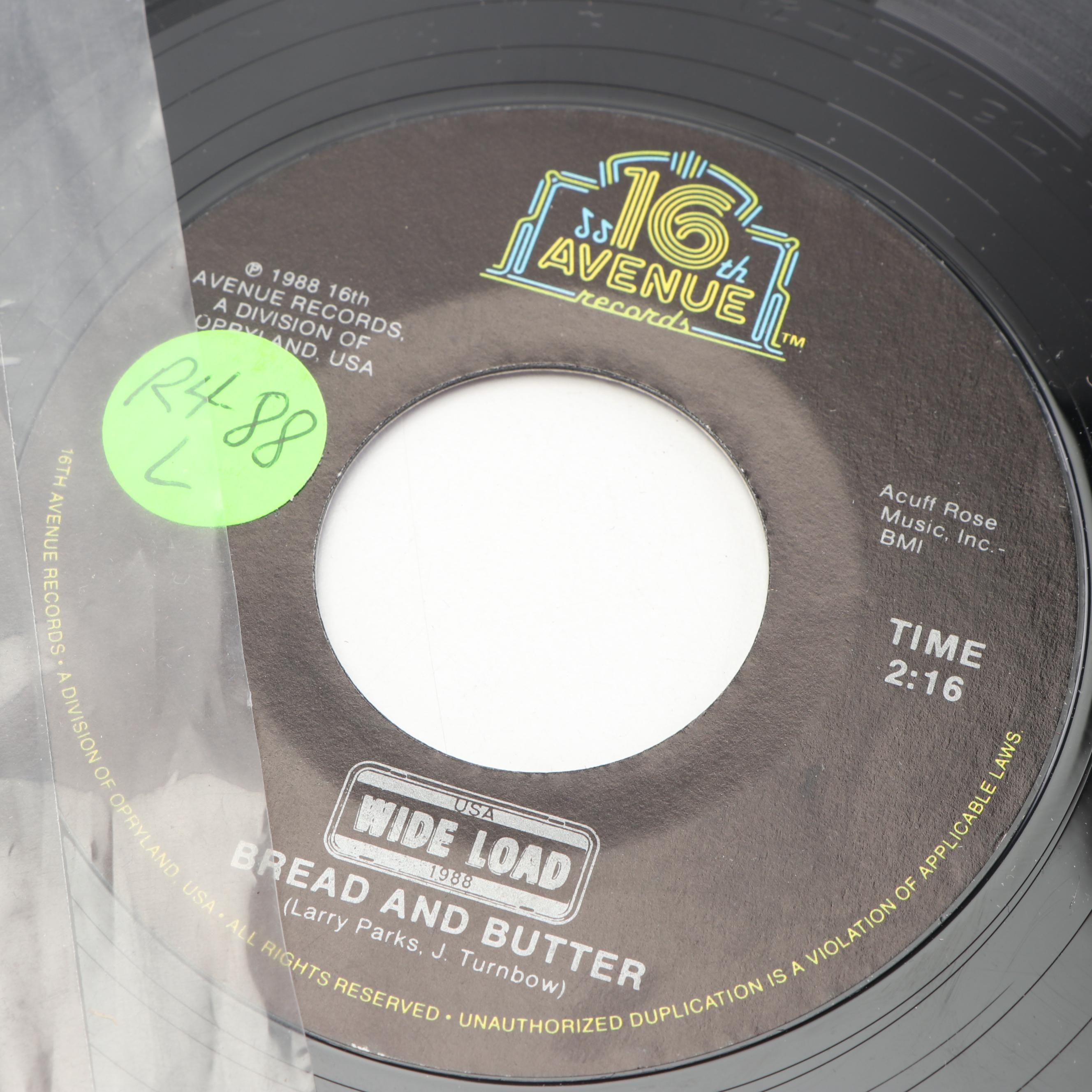 Collection of 45 RPM Records, Vintage