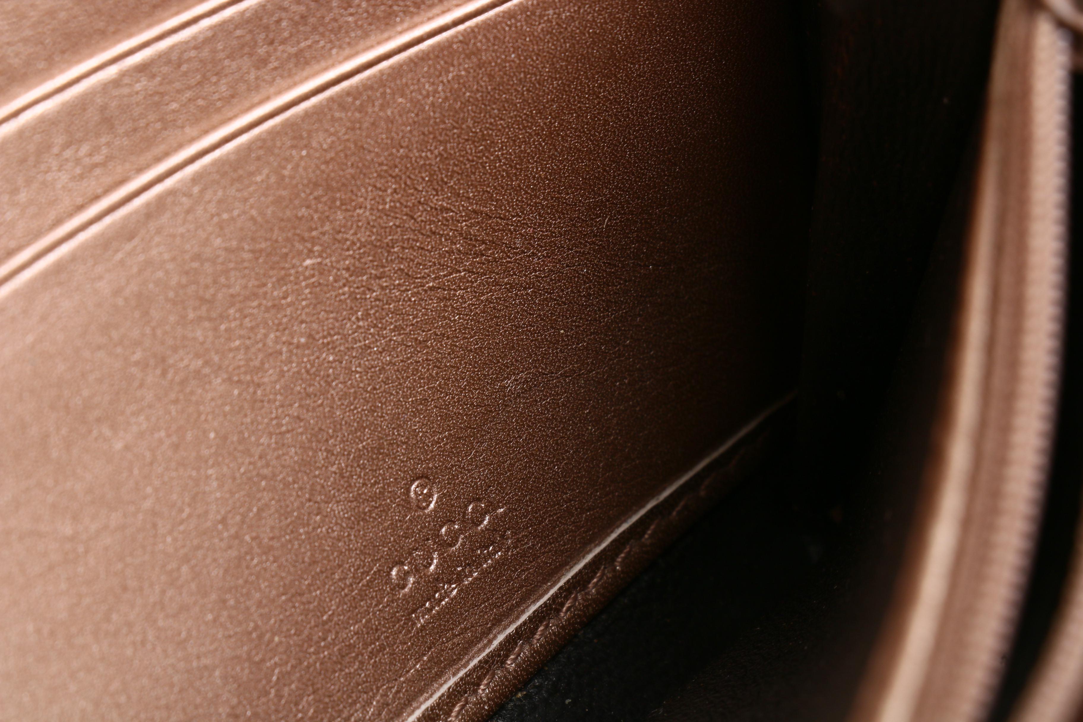 Gucci Dusty Pink Guccissima Leather Wallet