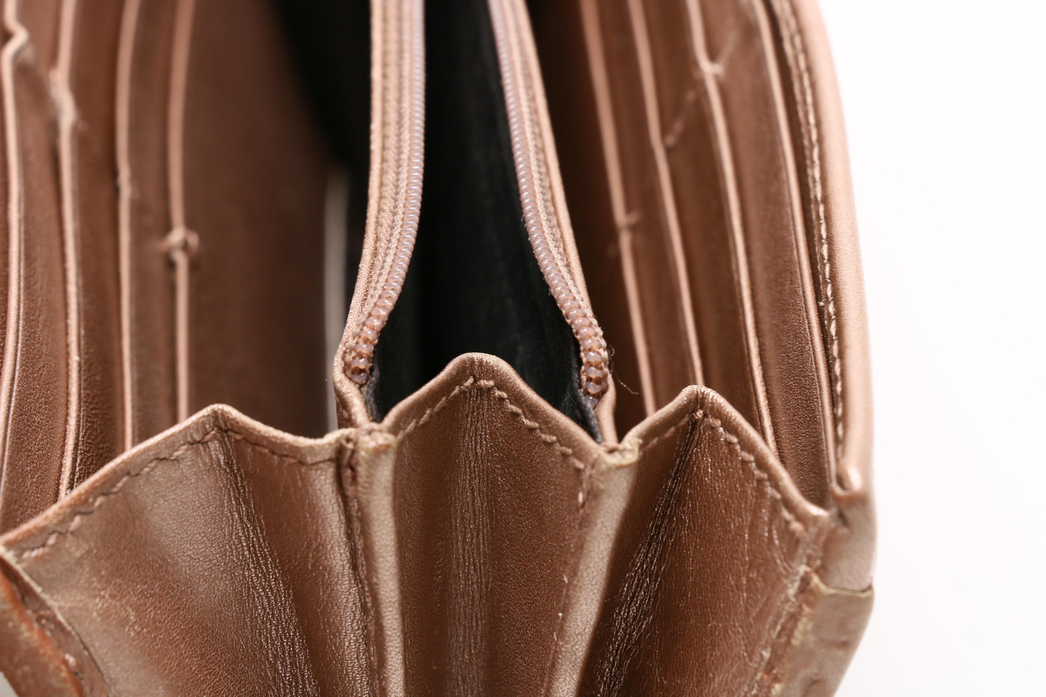 Gucci Dusty Pink Guccissima Leather Wallet