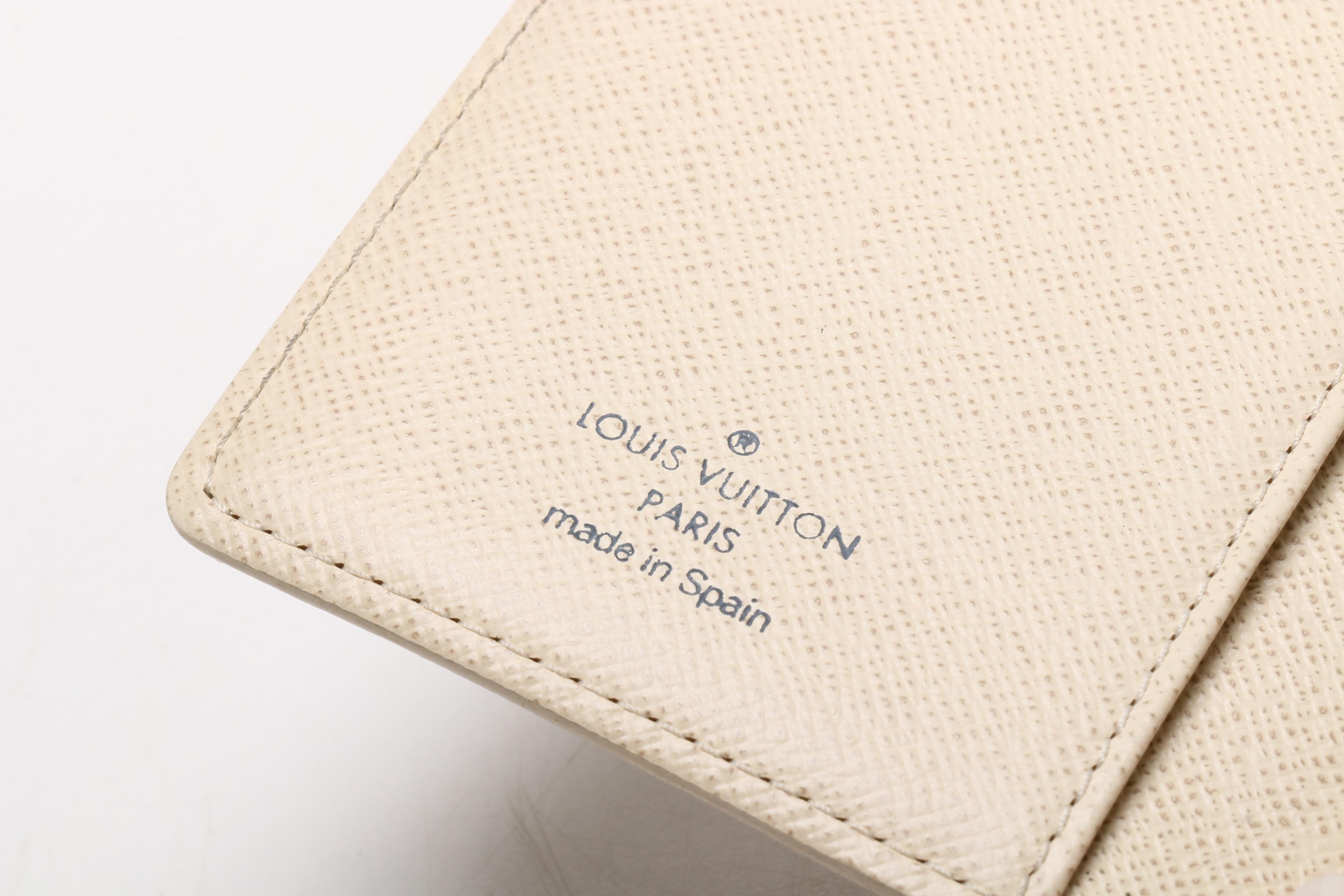 Louis Vuitton Damier Azur Canvas Agenda Cover