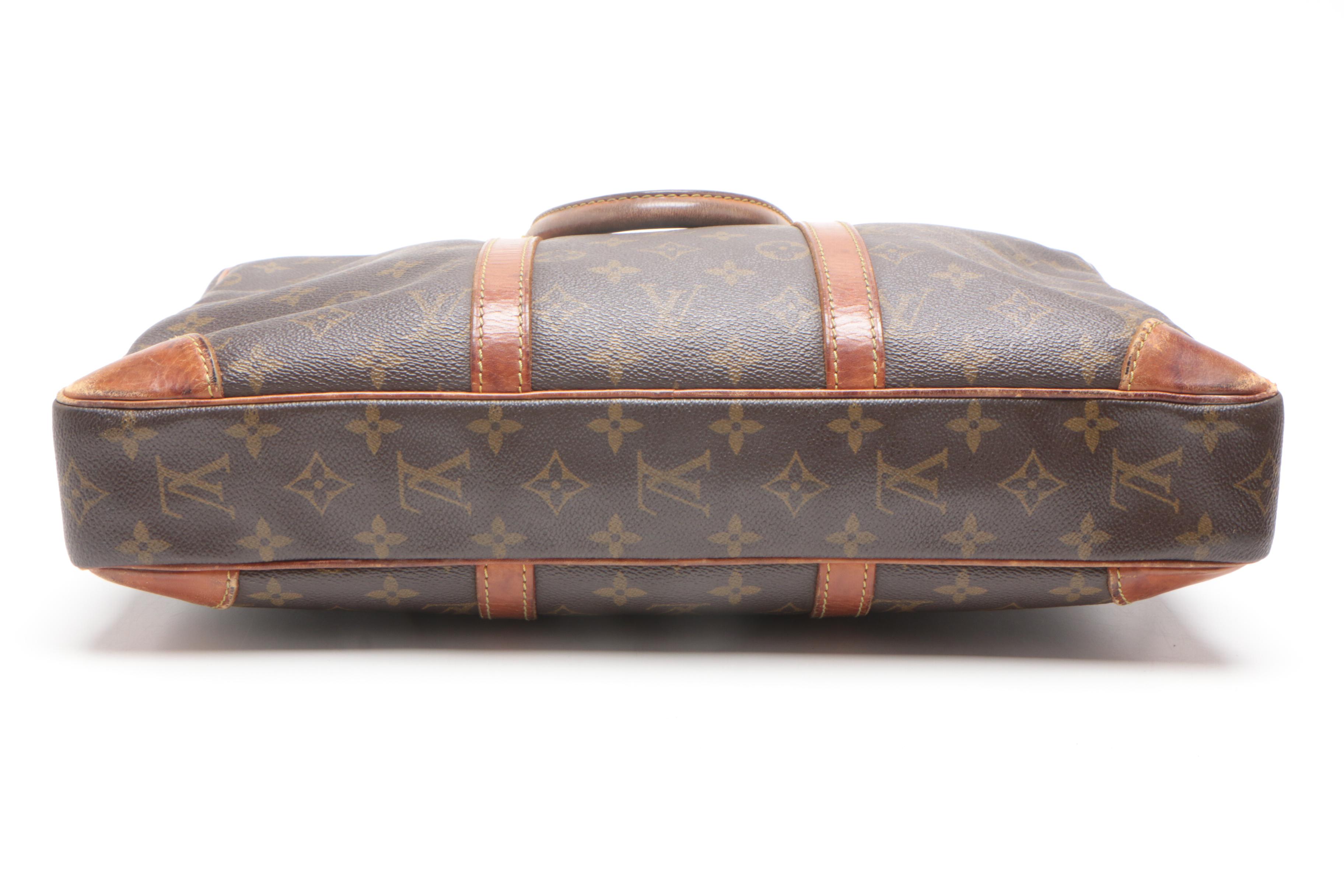 Louis Vuitton Monogram Canvas Porte-Documents Voyage Briefcase