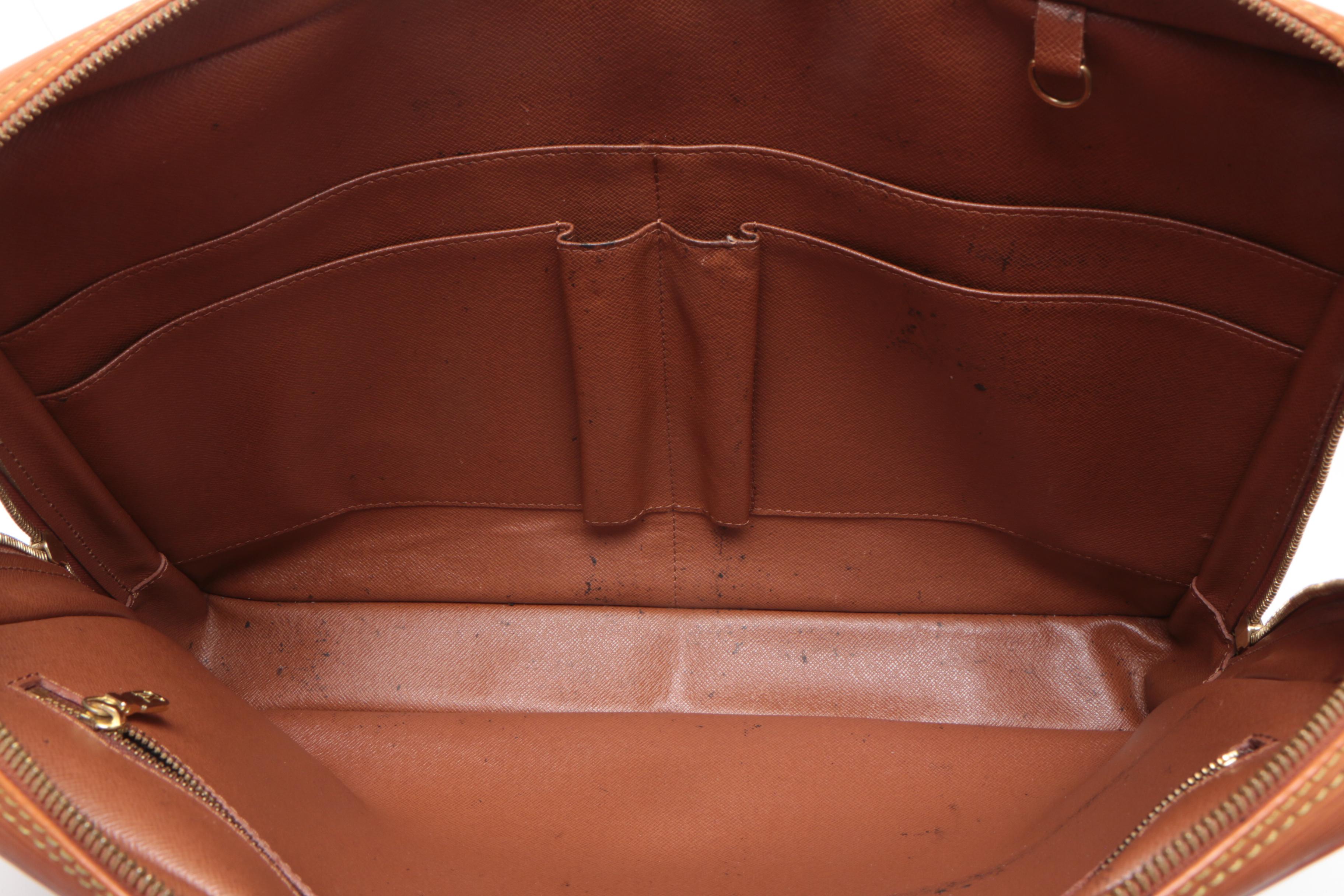 Louis Vuitton Cipango Gold Epi Leather Porte-Documents Voyage Briefcase