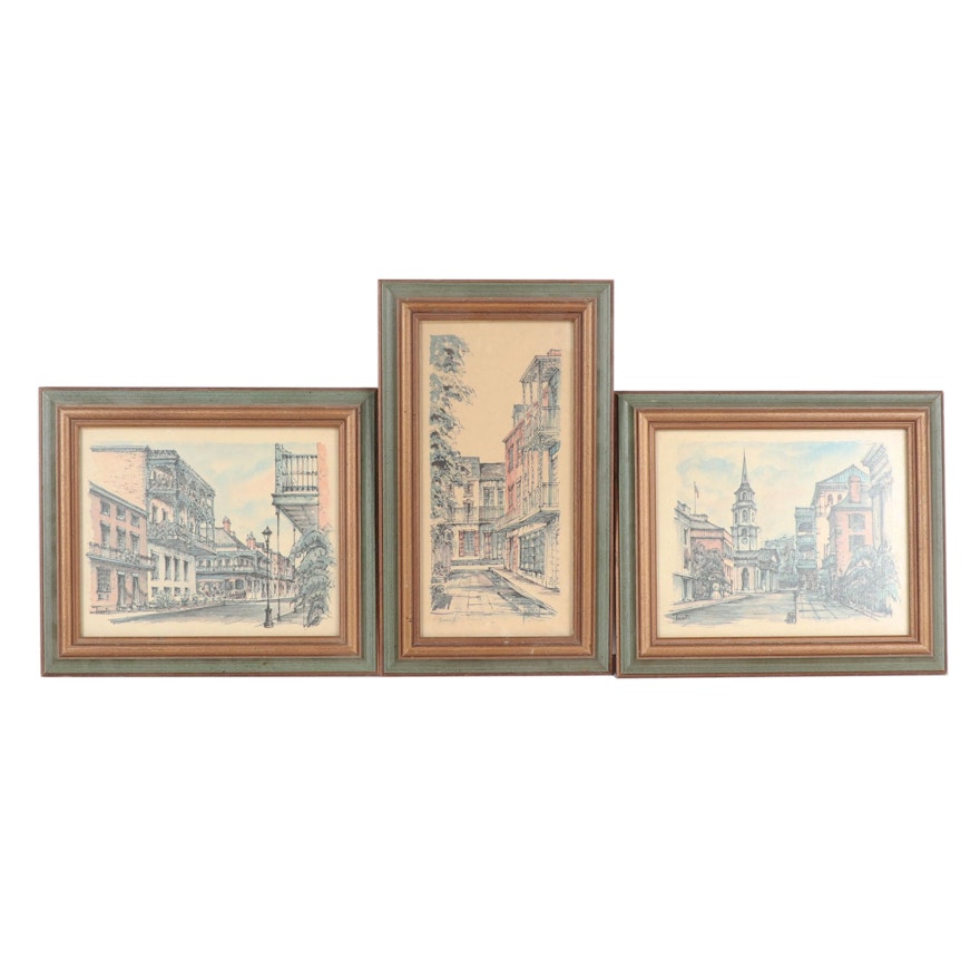 Offset Lithographs of New Orleans