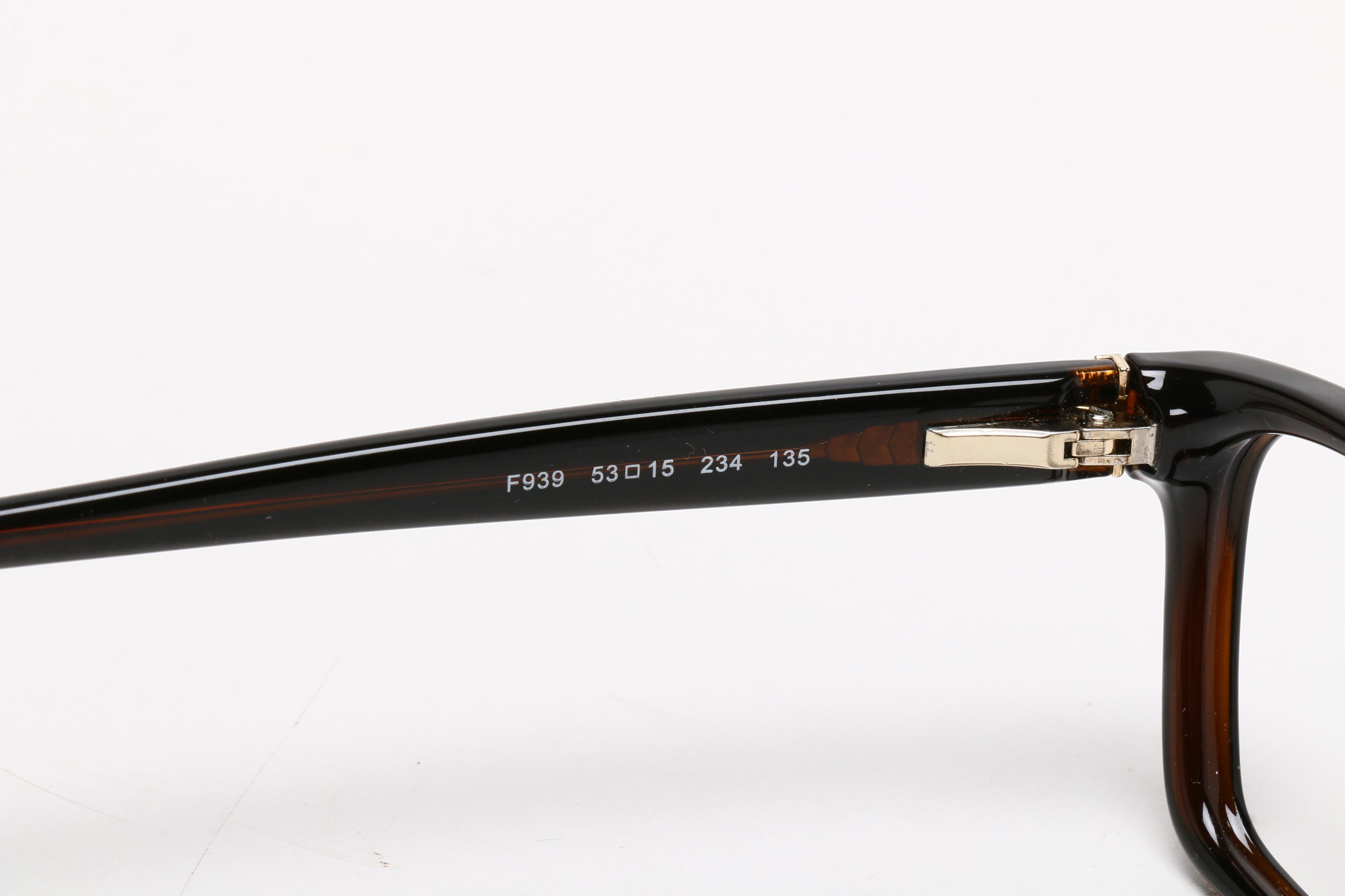 Fendi Logo and Gucci Black Eyeglasses