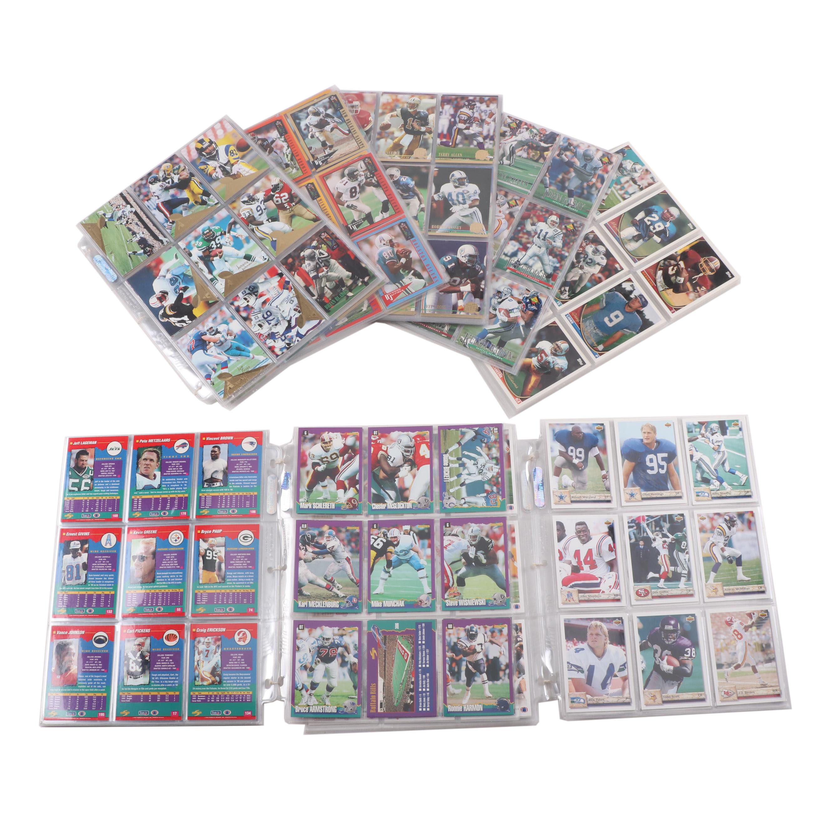 Football Trading Cards, Early 1990's