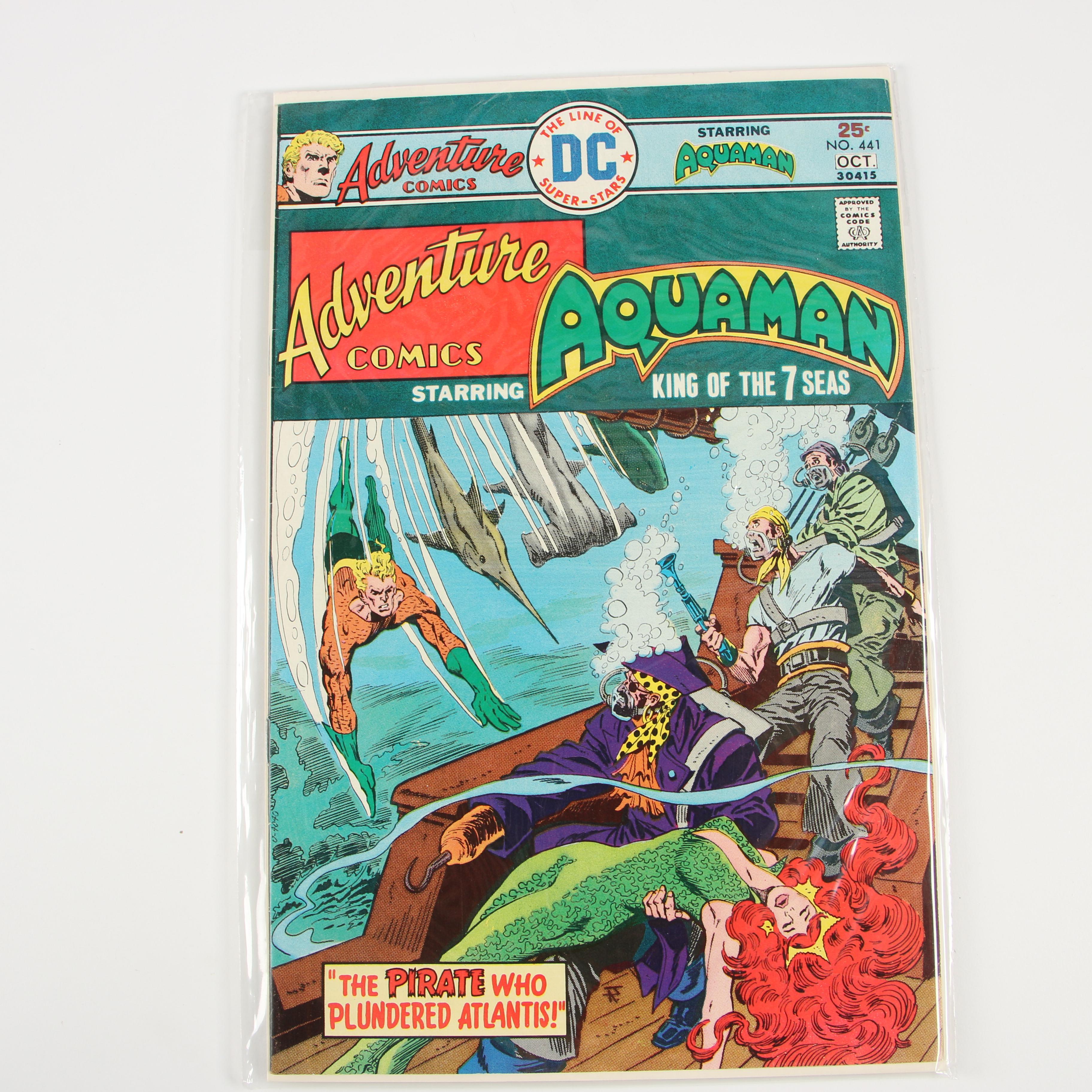 Adventure Comics Starring Aquaman, 1970s