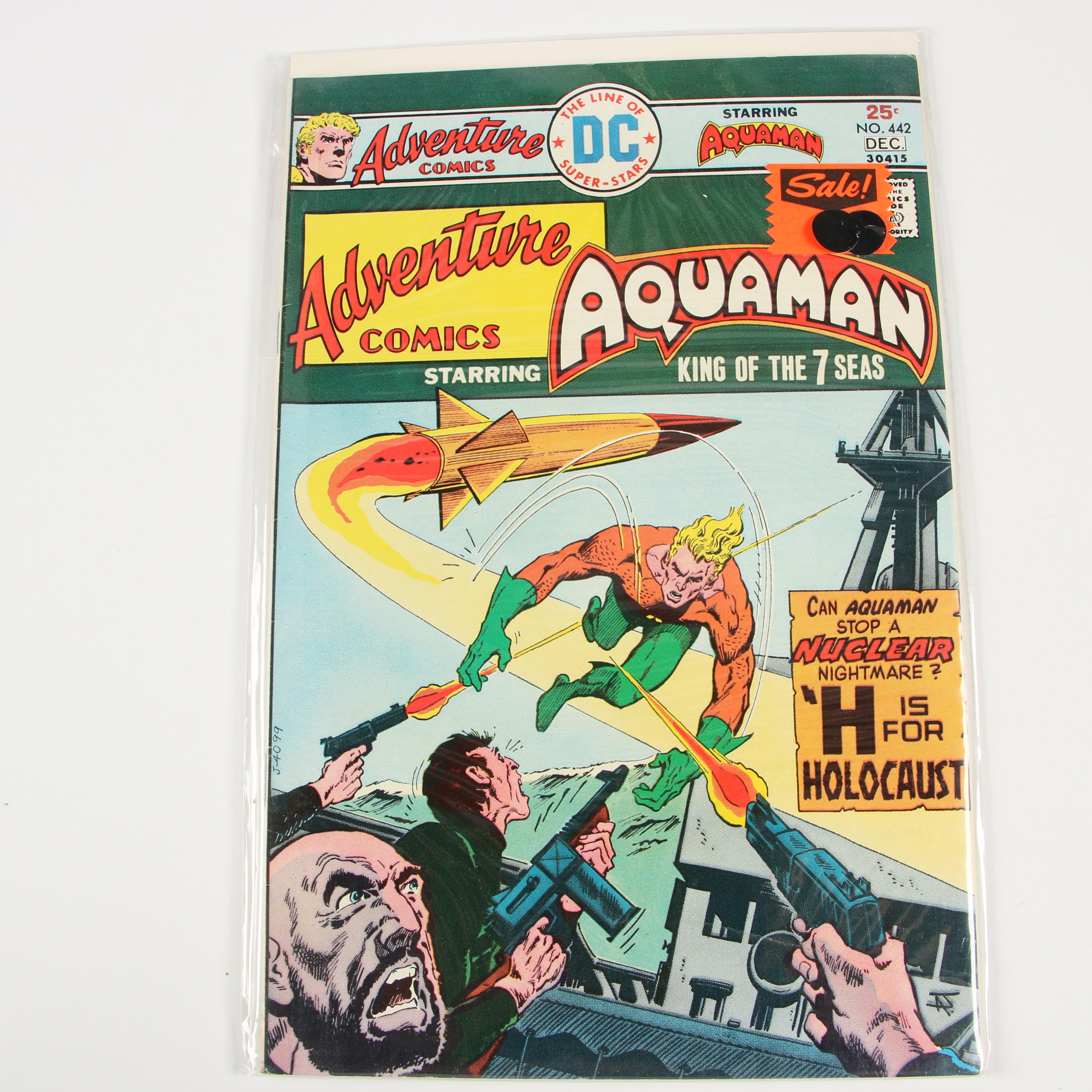 Adventure Comics Starring Aquaman, 1970s