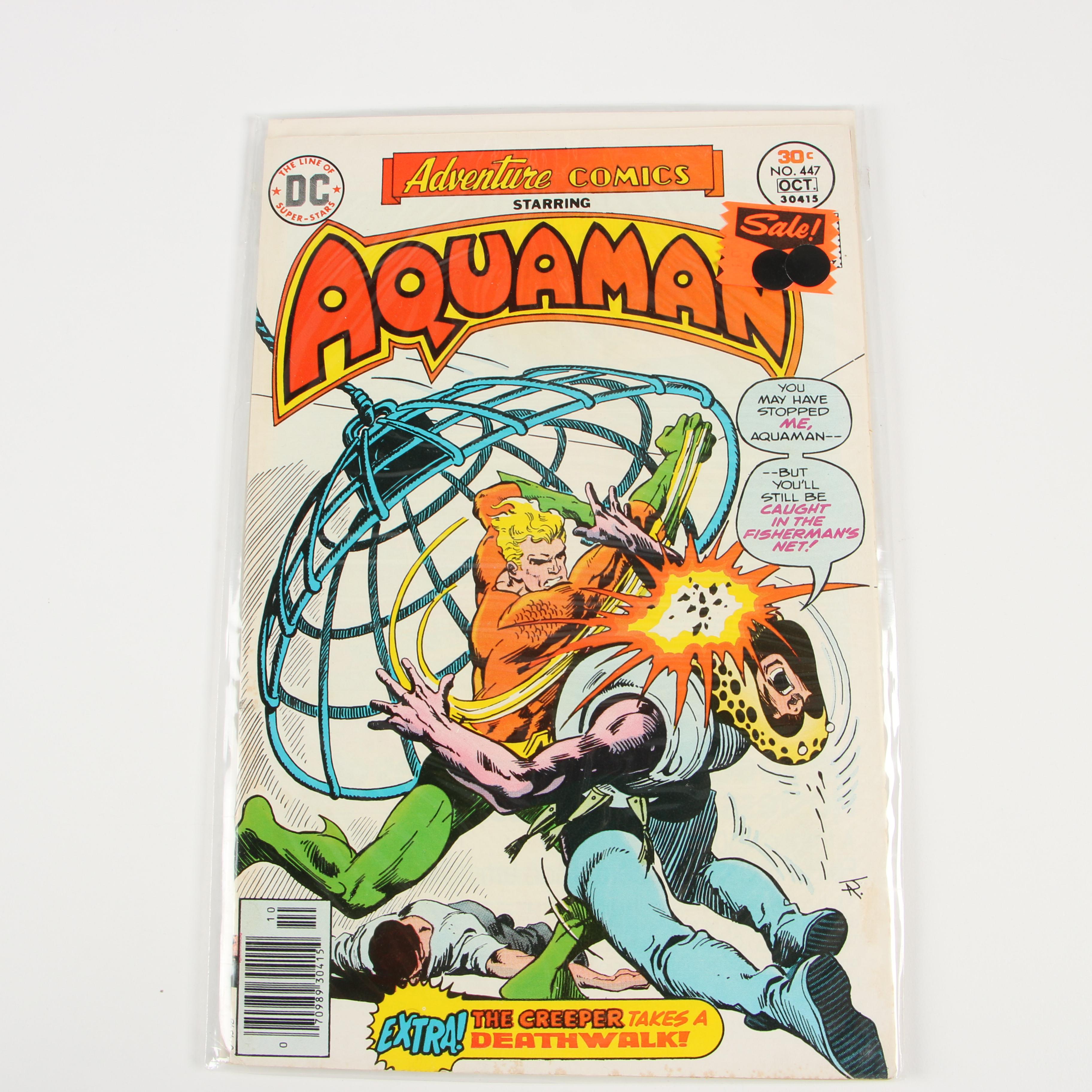 Adventure Comics Starring Aquaman, 1970s