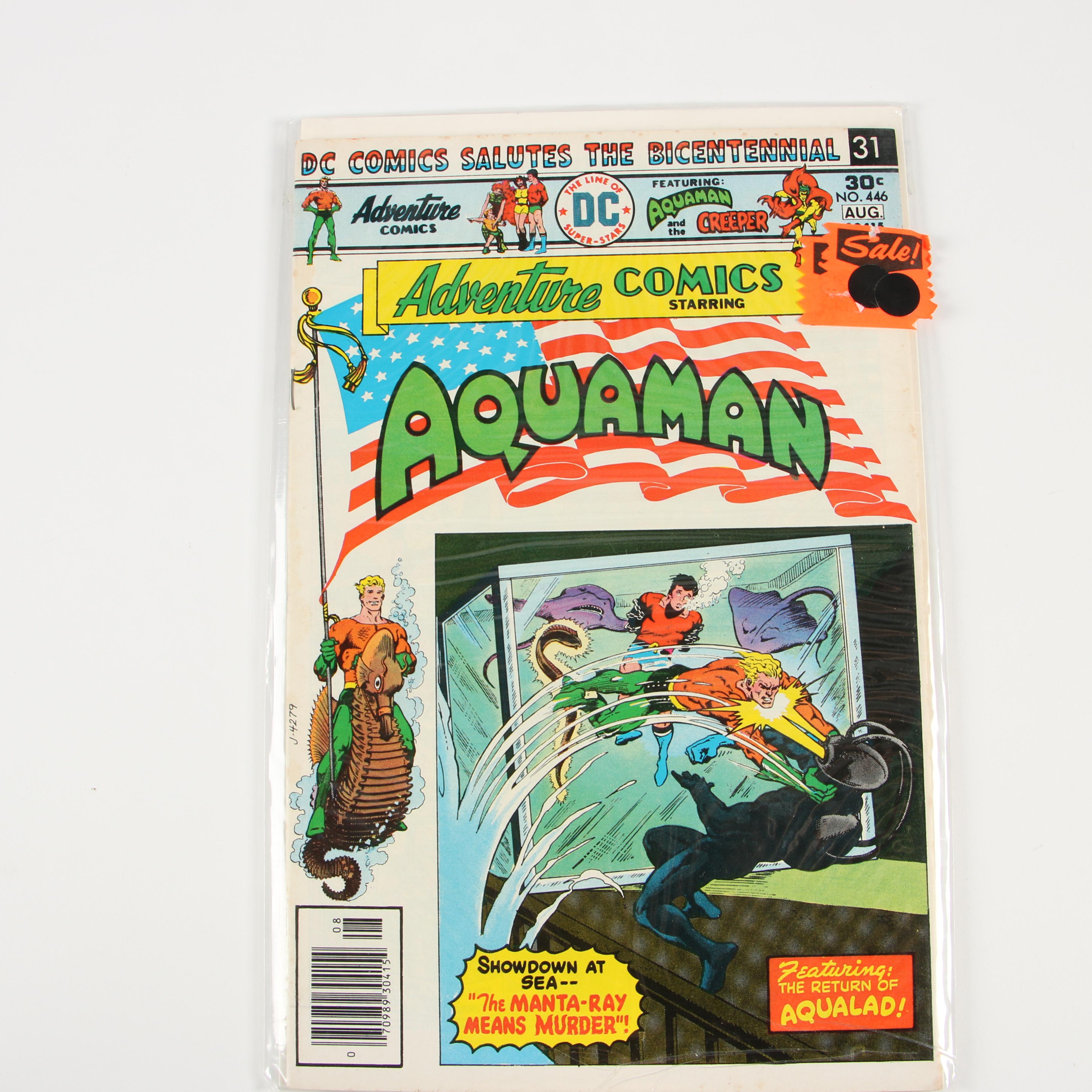 Adventure Comics Starring Aquaman, 1970s