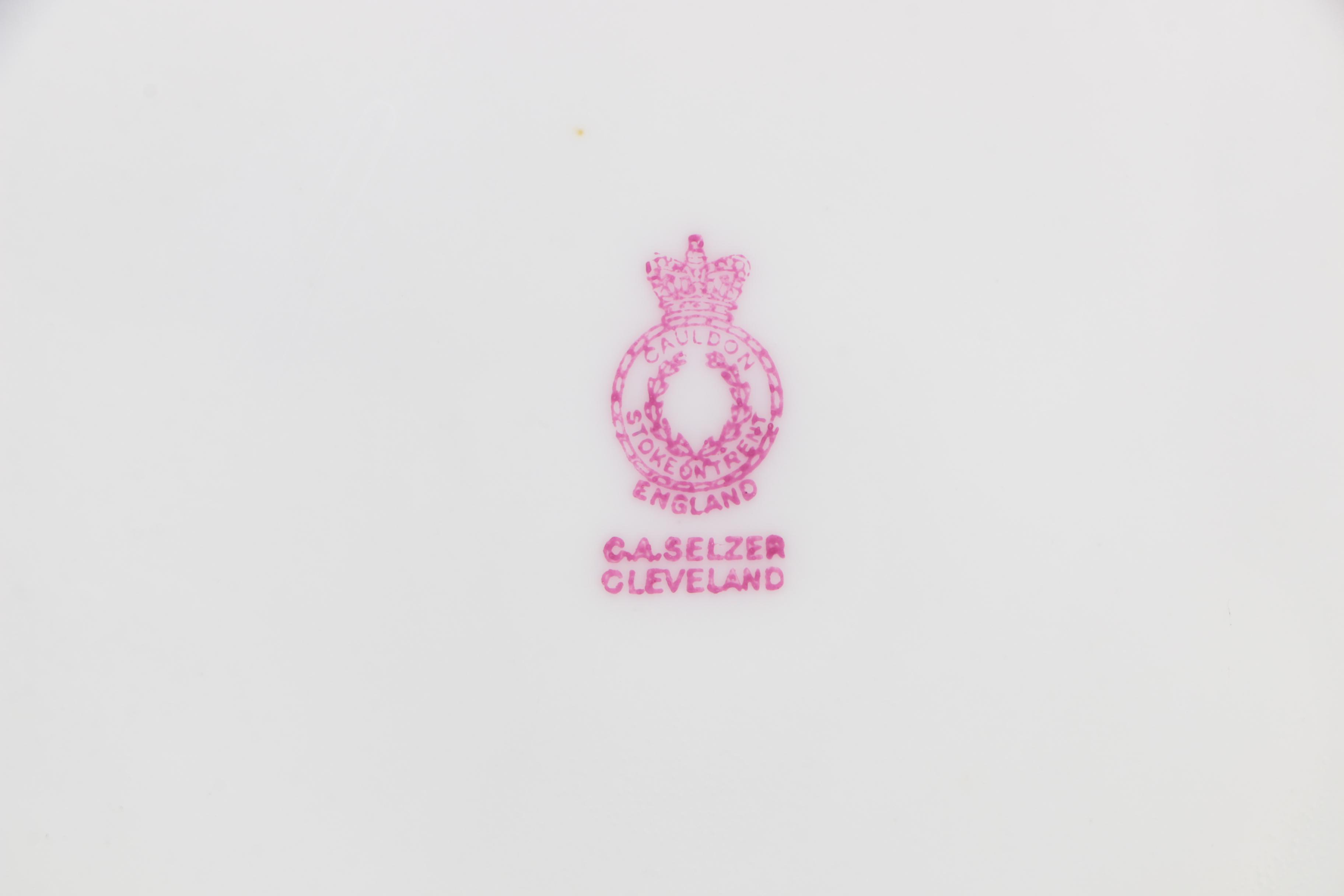 Cauldon and D&C Porcelain Gold and White Dinnerware