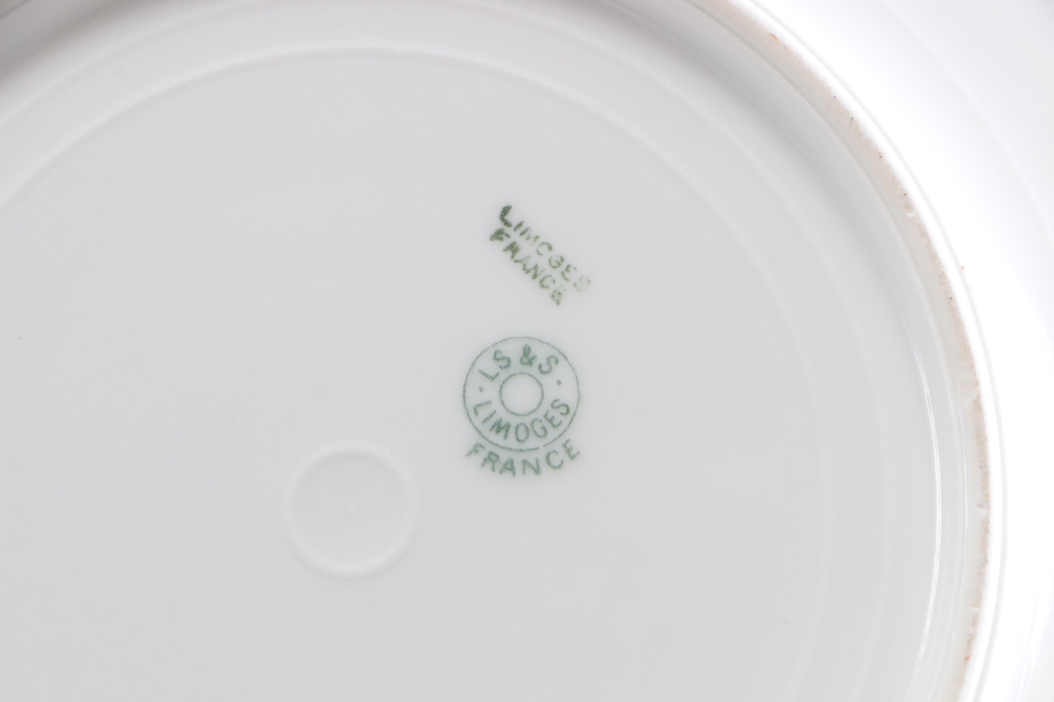 Cauldon and D&C Porcelain Gold and White Dinnerware