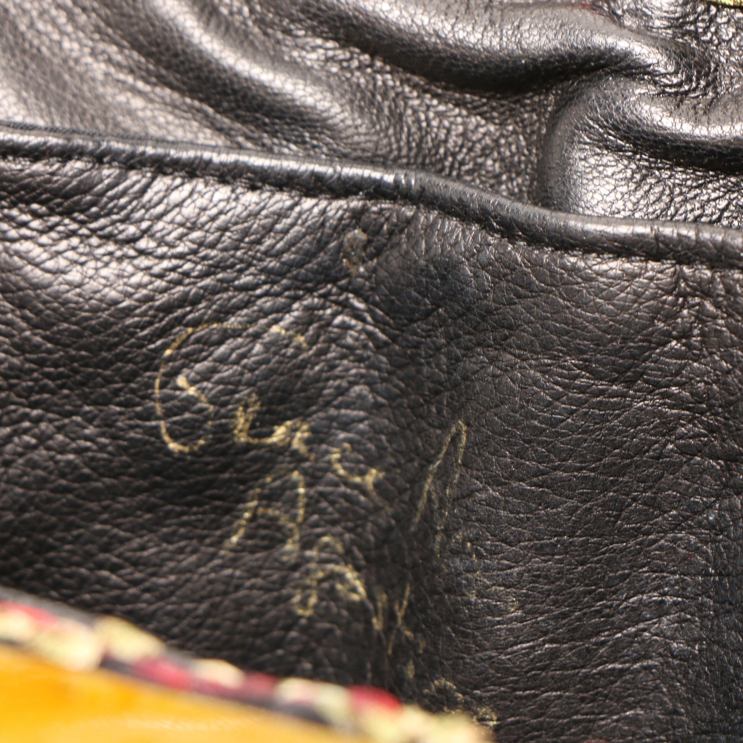 Grace A Agostino Crocodile Embossed Clutch and Giorgio Armani and Walborg Bags