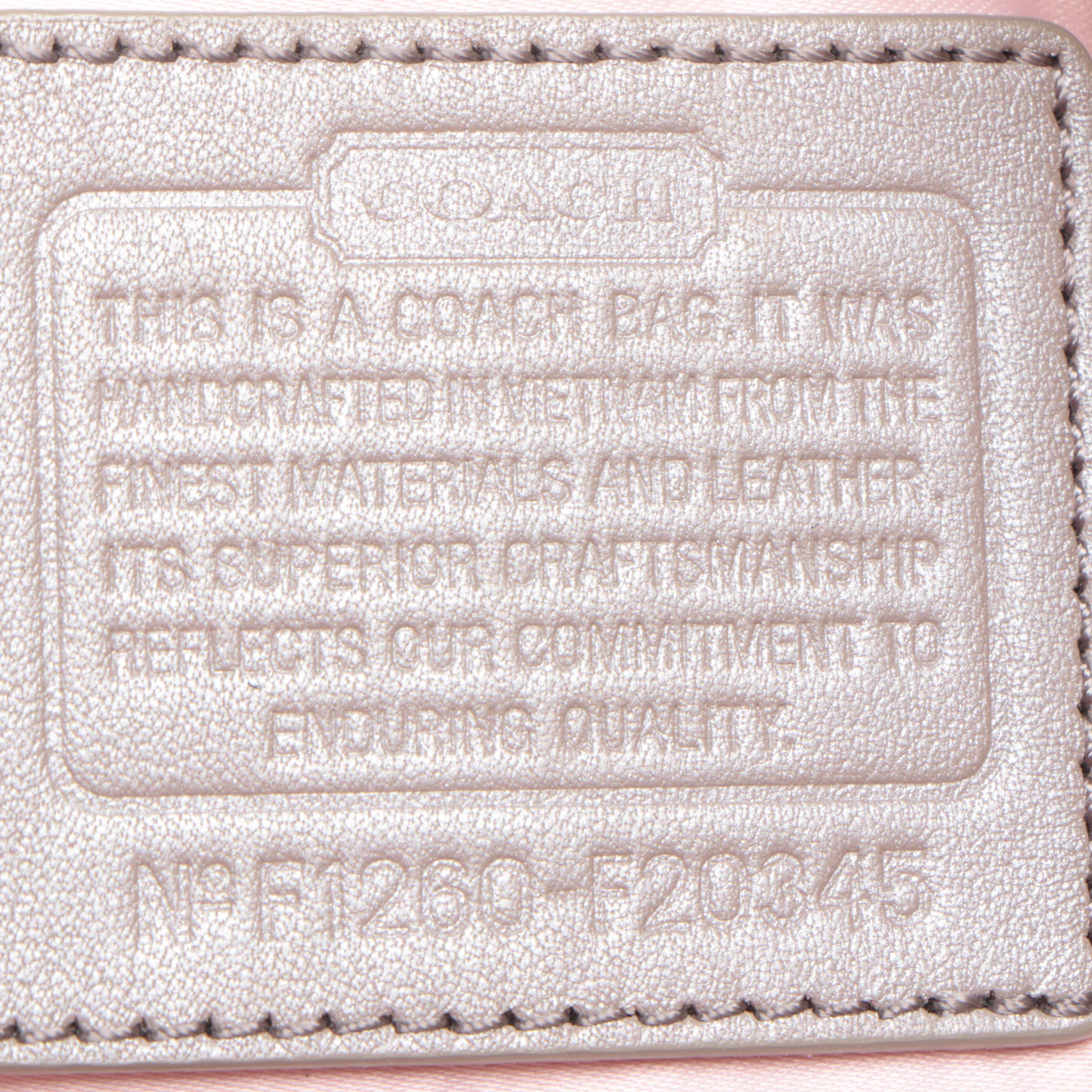 Salvatore Ferragamo Black Leather Valla Shoulder Bag and Coach Ashley Tote Bag