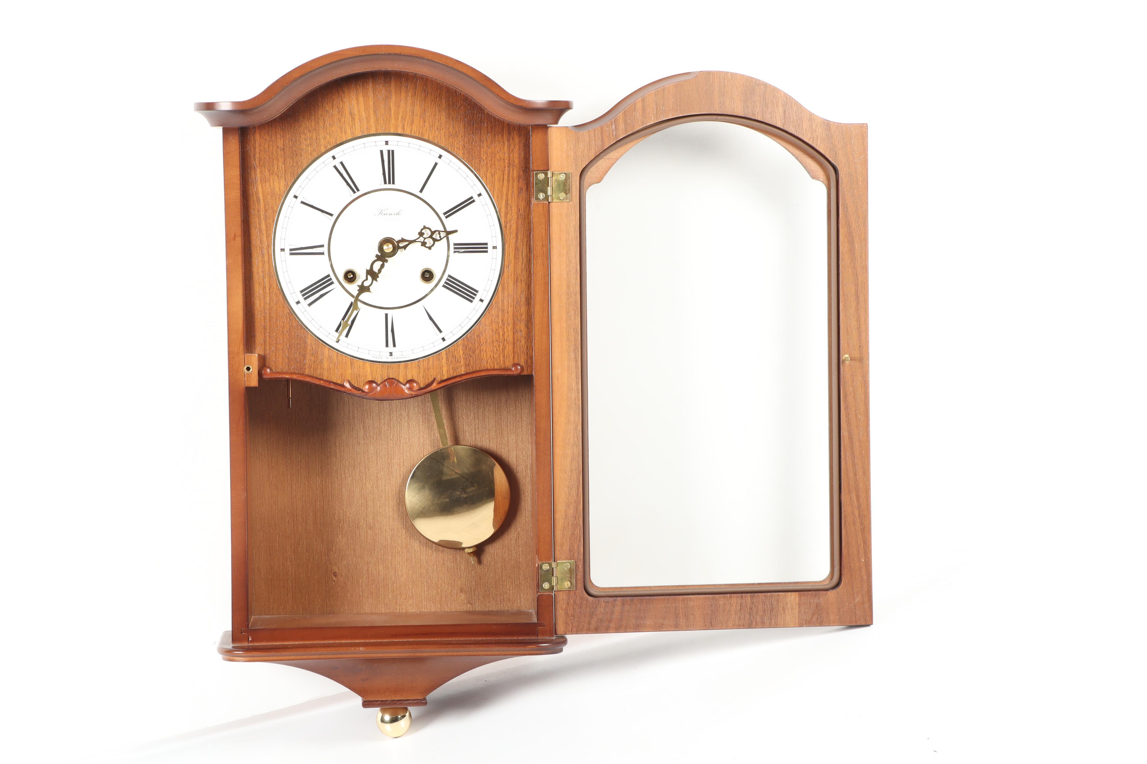 German Kienzle Pendulum Wall Clock, Mid to Late 20th Century