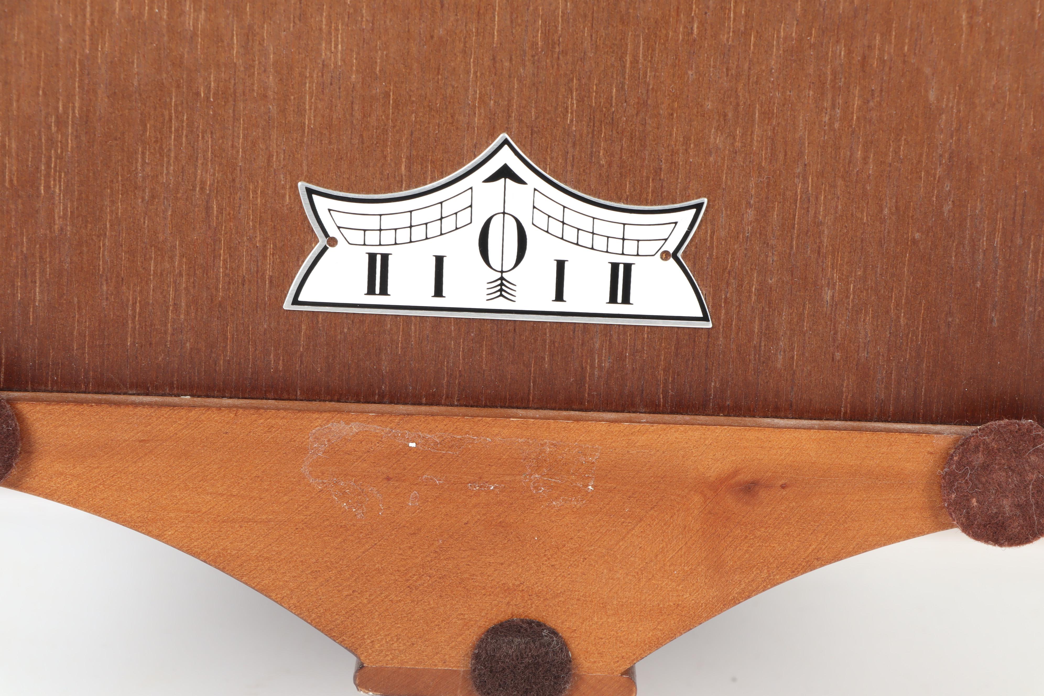 German Kienzle Pendulum Wall Clock, Mid to Late 20th Century