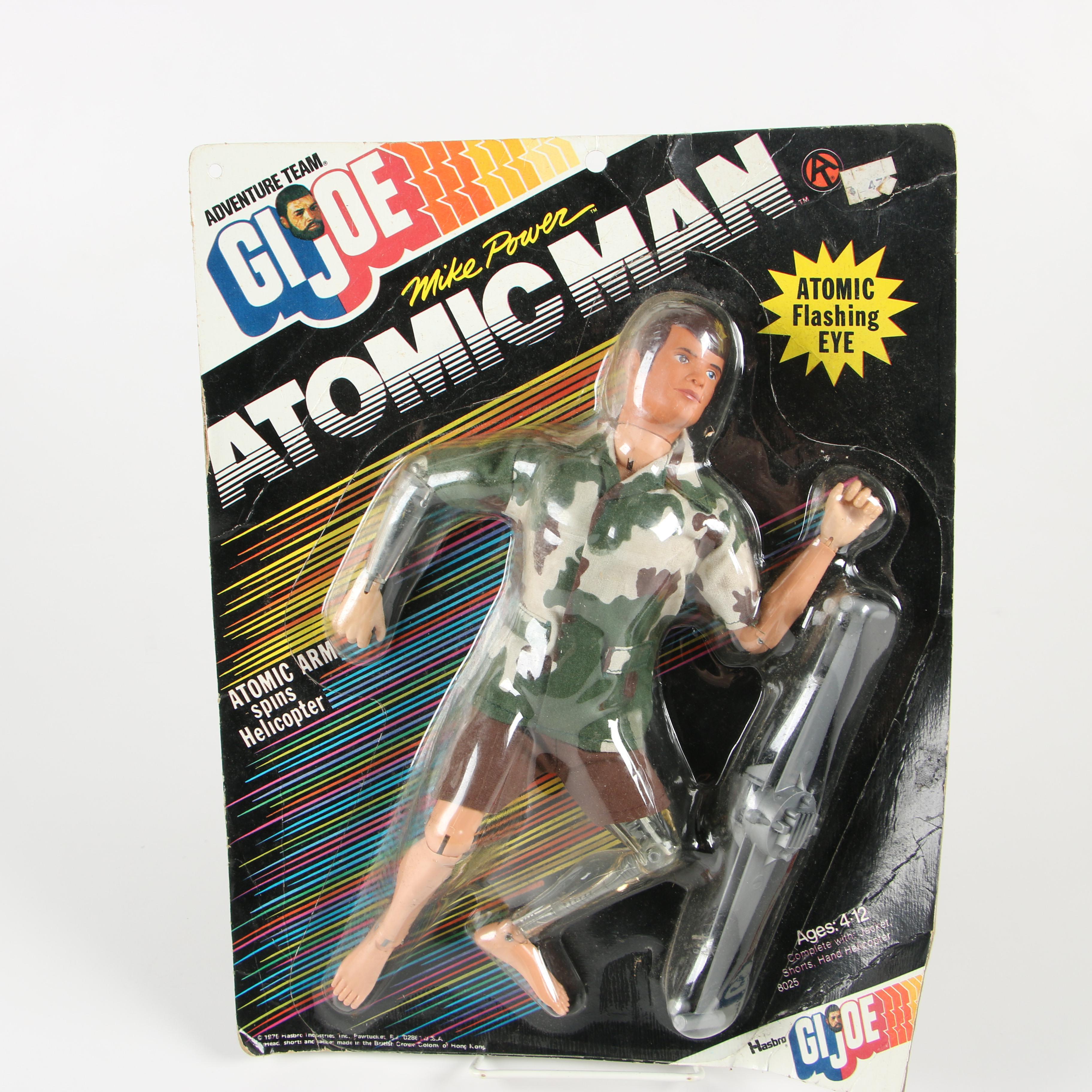 Hasbro Adventure Team GI Joe Mike Power, Atomic Man, 1975