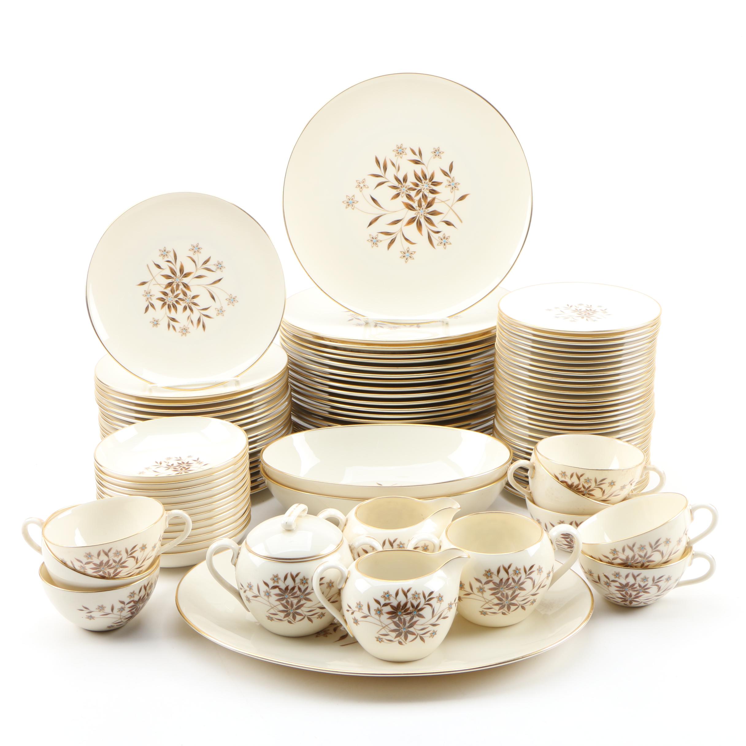 Lenox "Starlight" Bone China Dinnerware, 1952–1978