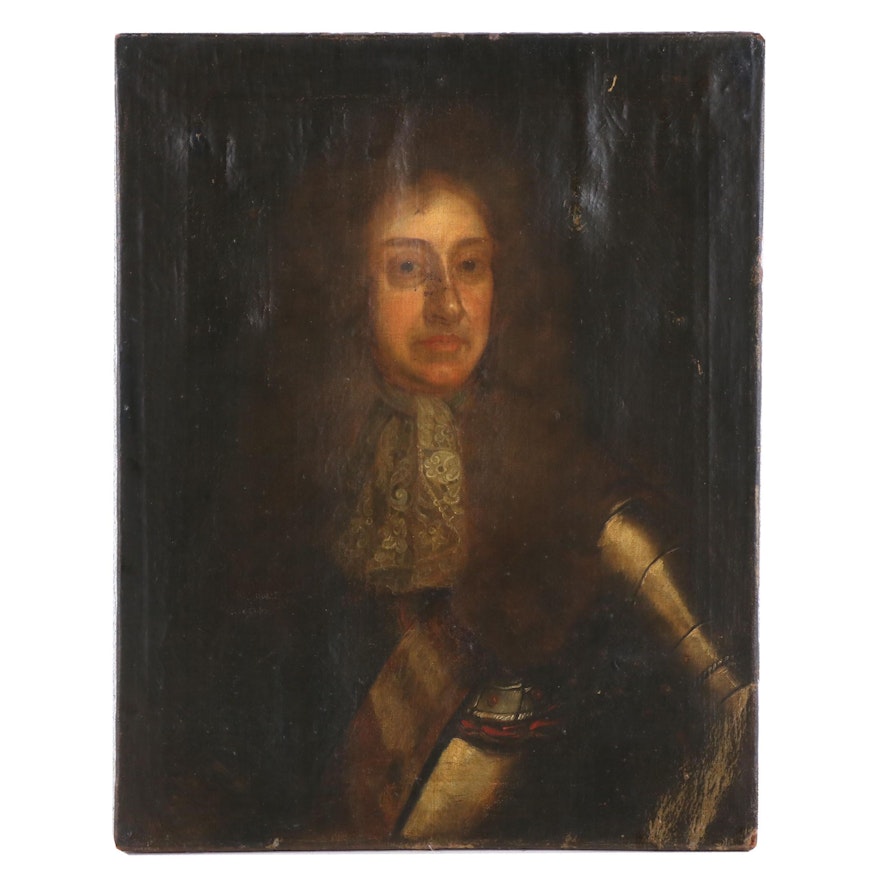 Copy Oil Portrait of King James II of England