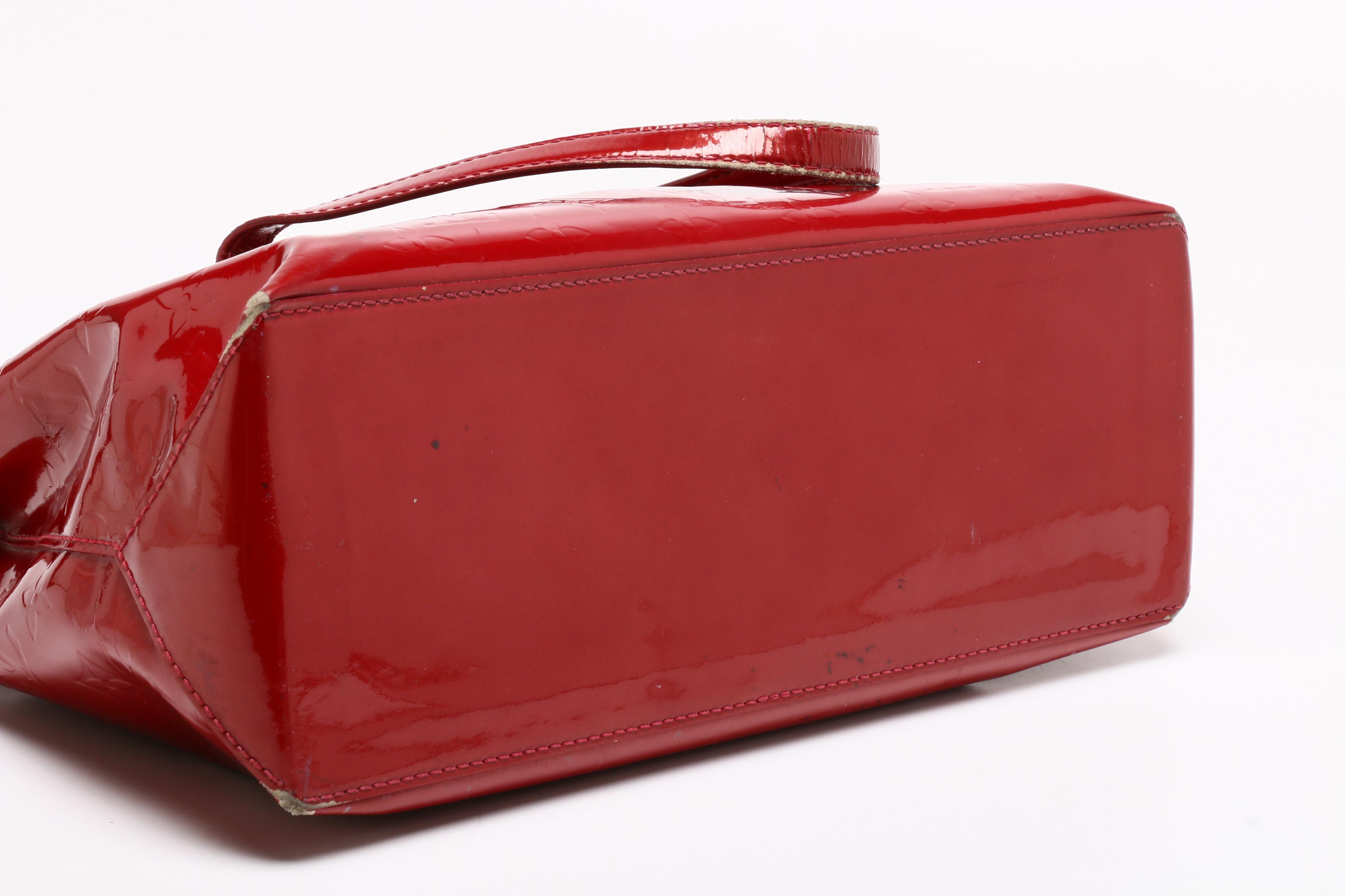 Louis Vuitton Pomme D'Amour Wilshire Monogram Vernis Leather PM Bag