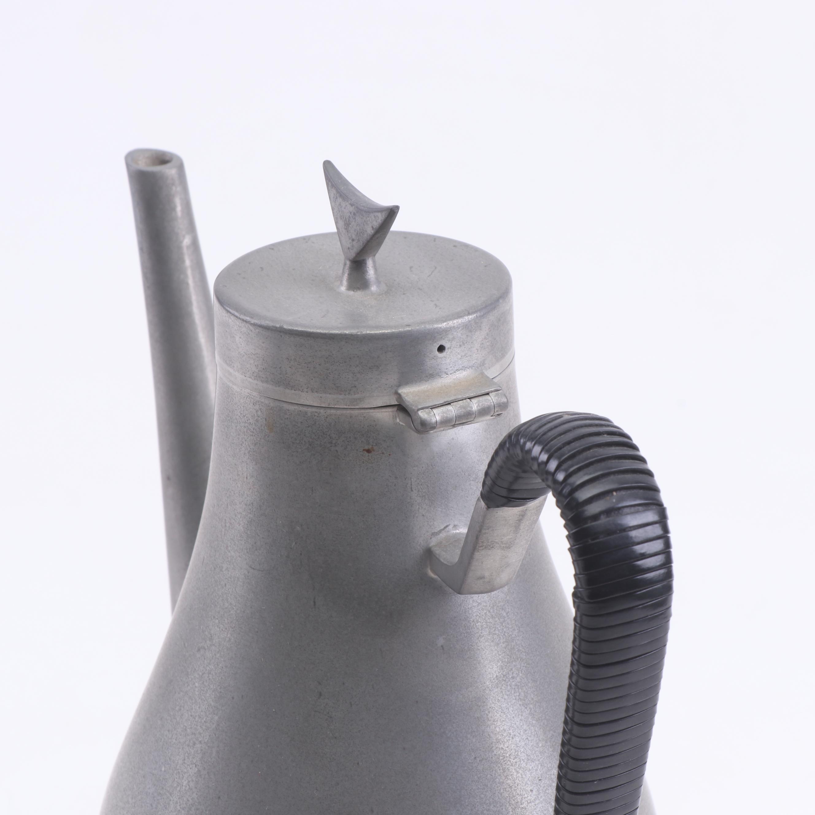 Reed and Barton Pewter Tea and Coffee Set, Mid 20th Century EBTH