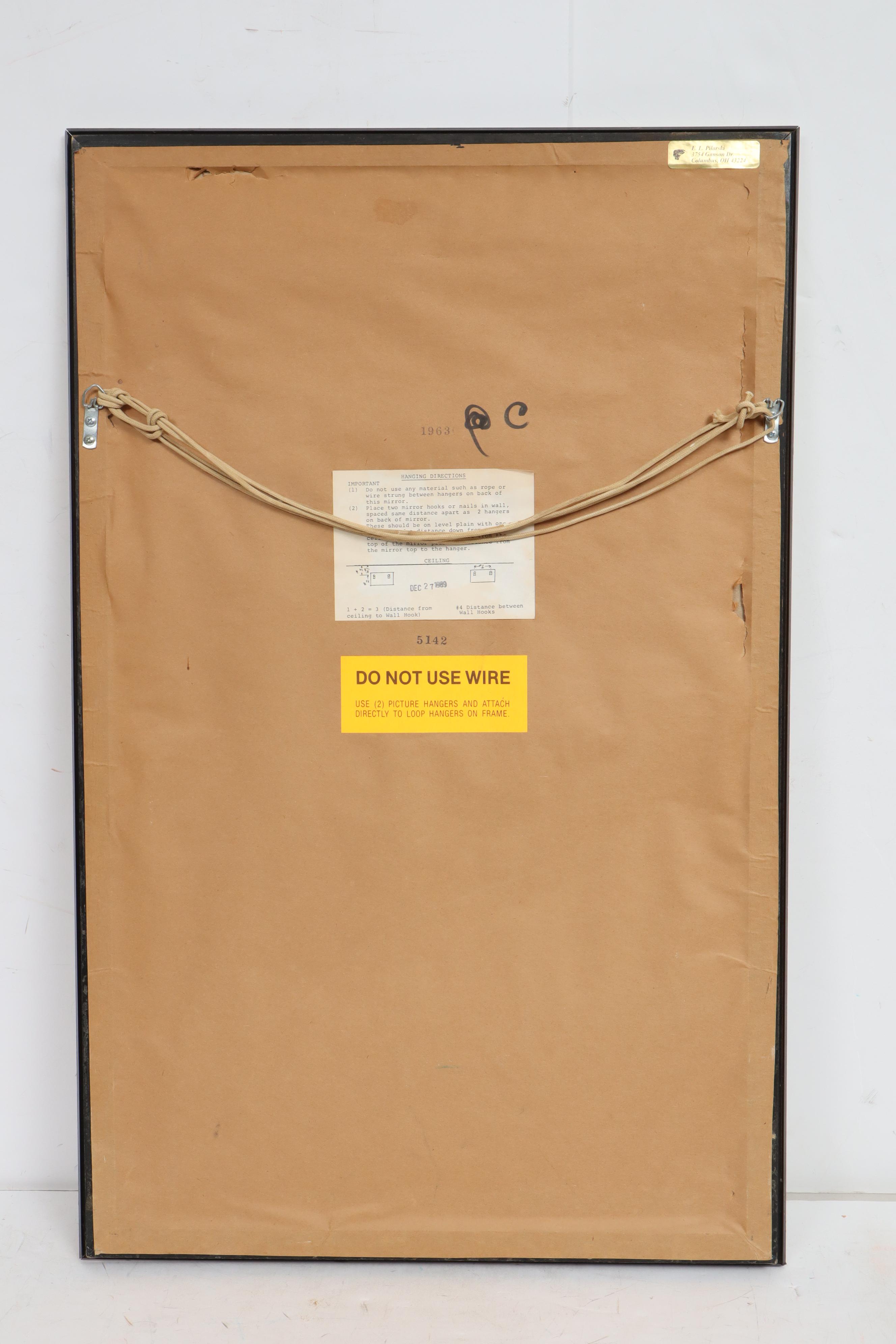 Thomas Oil Painting of a Harbor