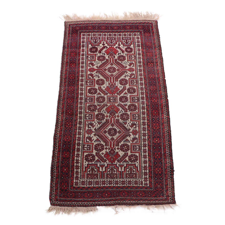 Hand-Knotted Turkish Wool Rug