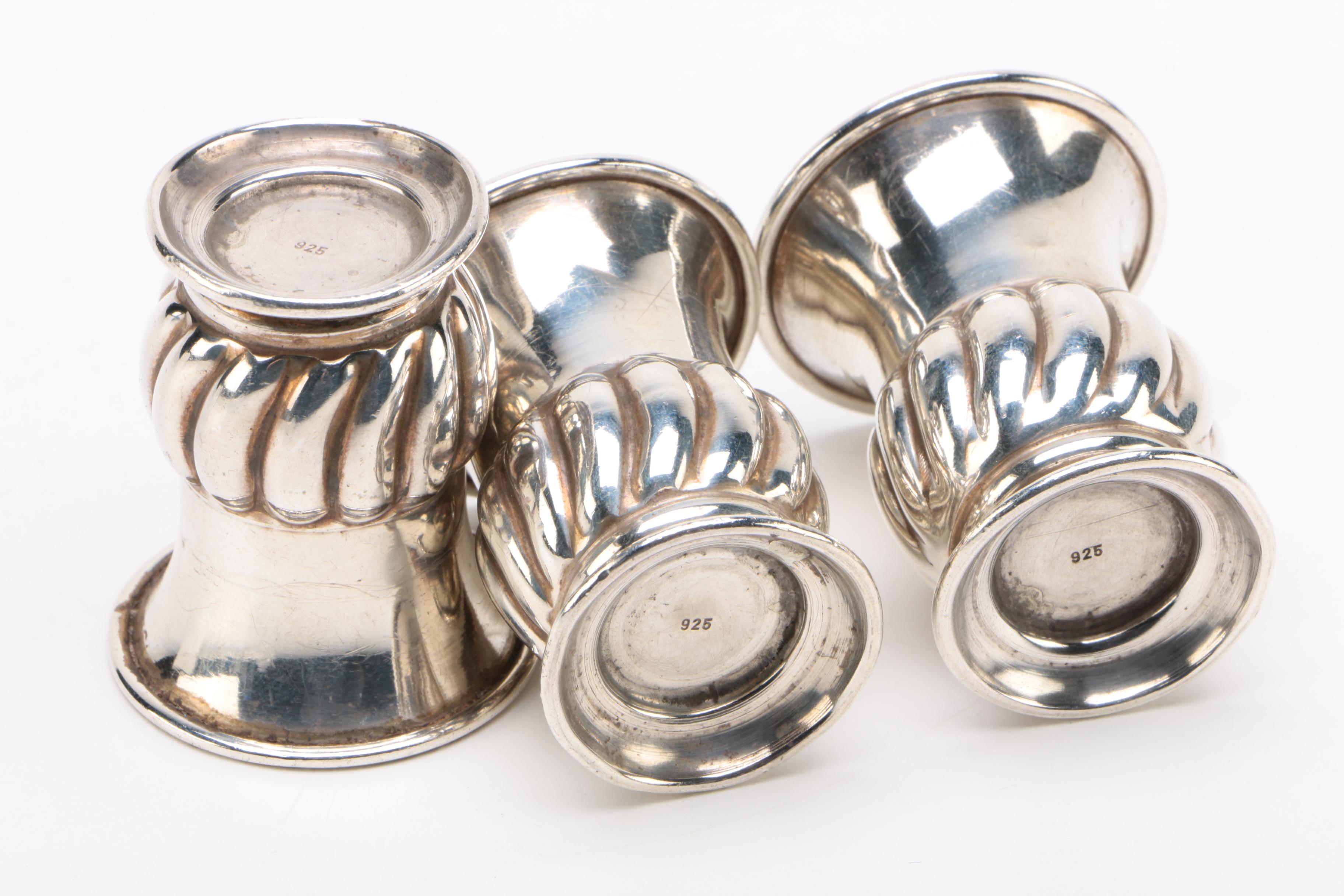 Sterling Silver Toothpick Holders