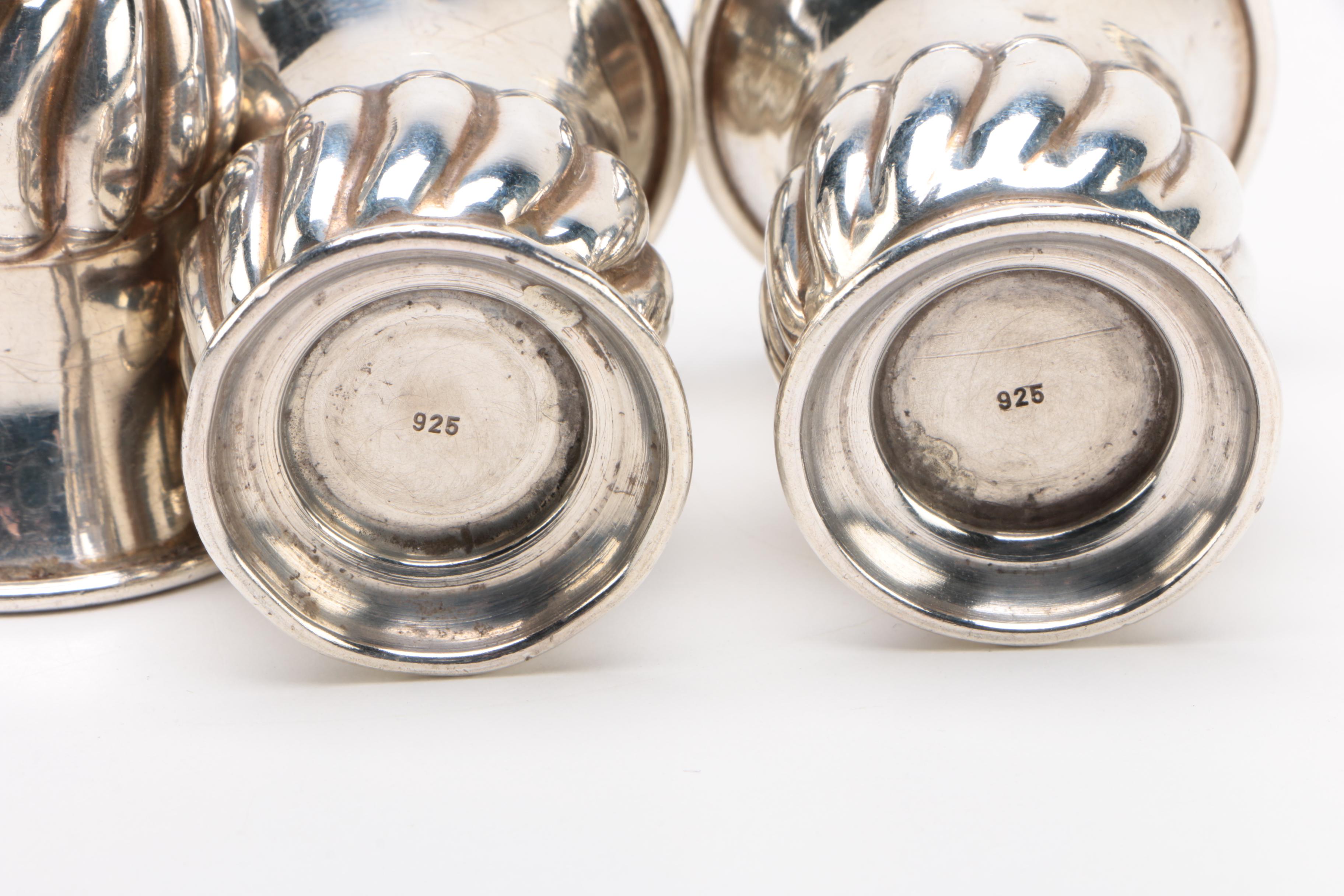 Sterling Silver Toothpick Holders