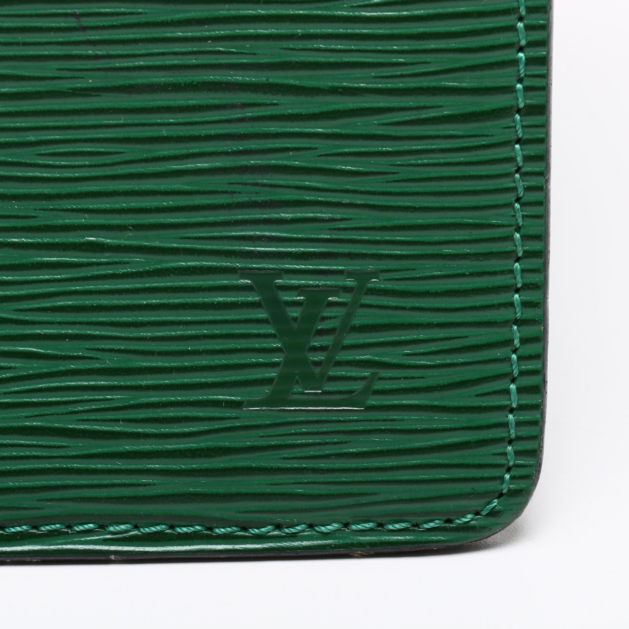 Louis Vuitton Borneo Green EPI Leather Riviera Tote Bag