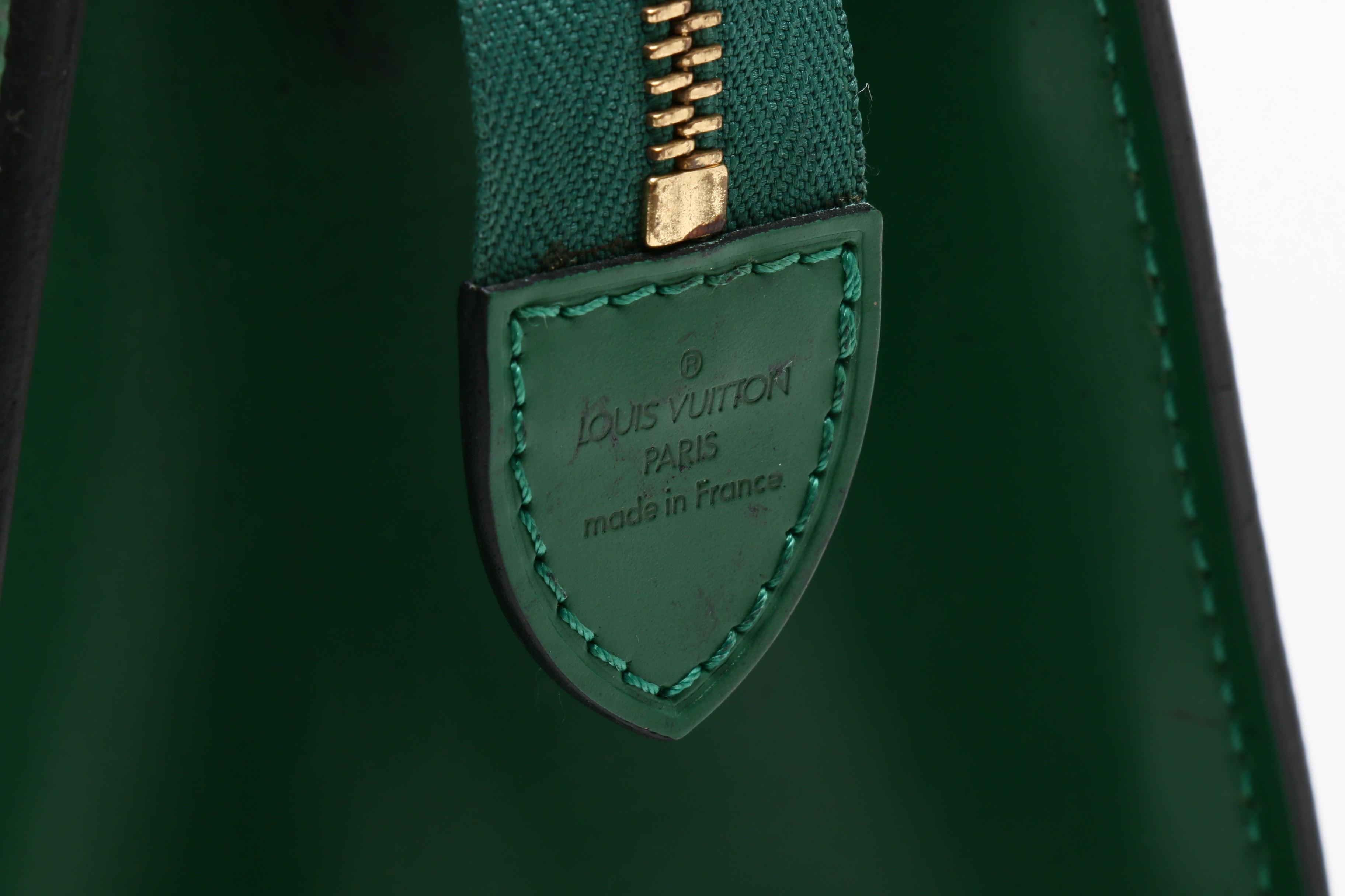 Louis Vuitton Borneo Green EPI Leather Riviera Tote Bag