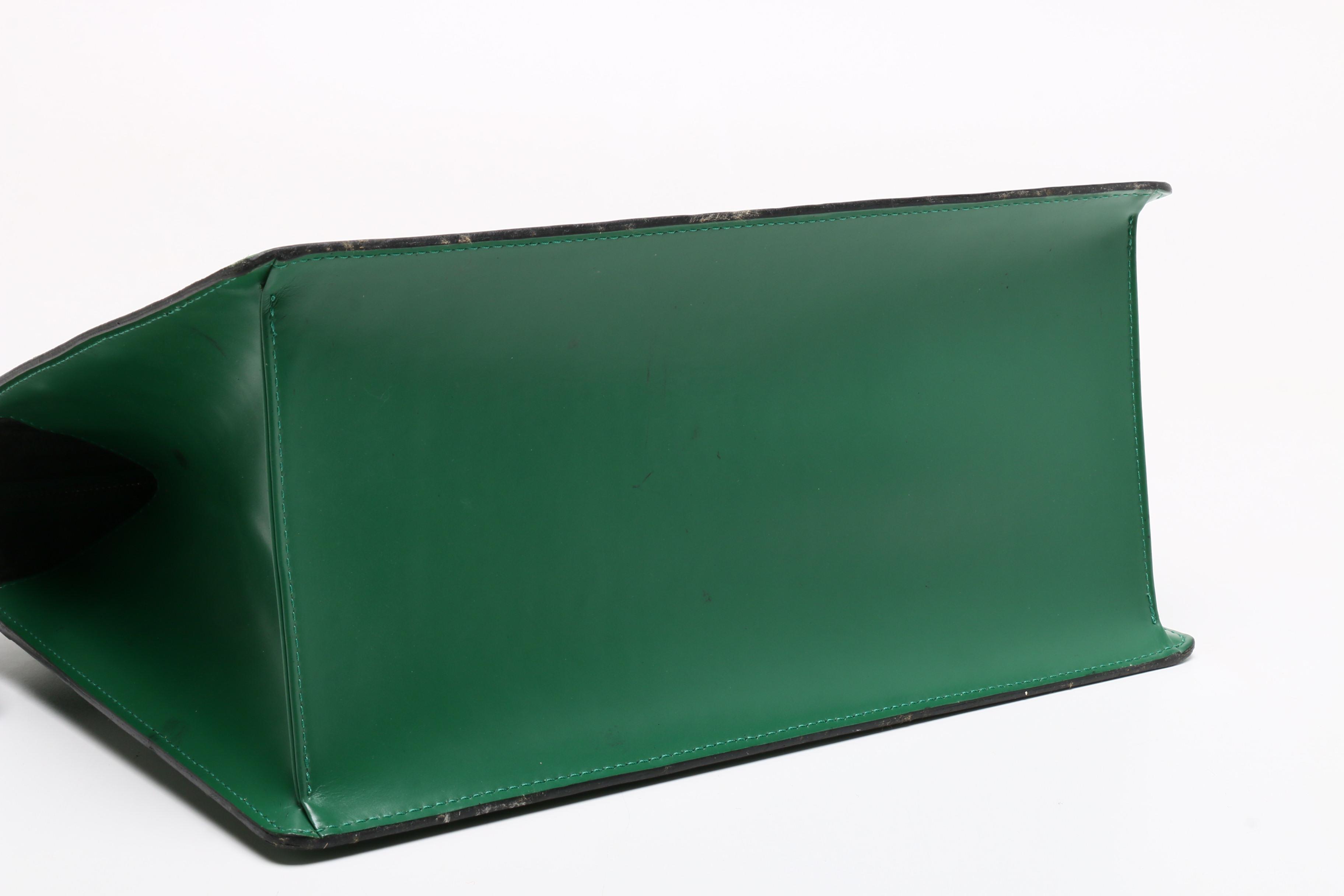 Louis Vuitton Borneo Green EPI Leather Riviera Tote Bag